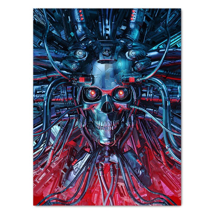 Leinwandbild Totenkopf, Hochformat M0216 kaufen - Bild 1 Leinwandbild Totenkopf, Hochformat M0216 kaufen - Bild 1