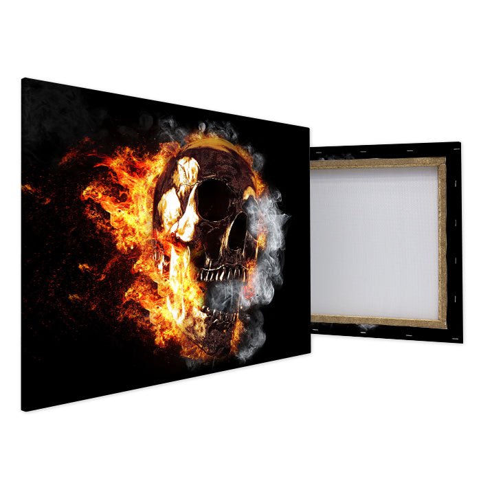 Leinwandbild Totenkopf, Querformat M0218 kaufen - Bild 4 Leinwandbild Totenkopf, Querformat M0218 kaufen - Bild 4