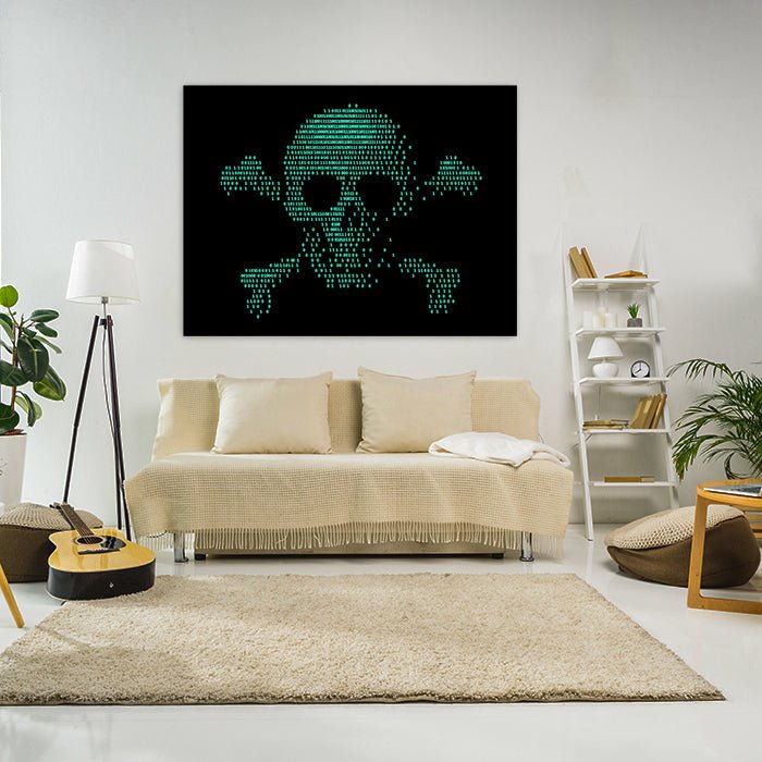 Leinwandbild Totenkopf, Querformat M0220 kaufen - Bild 3 Leinwandbild Totenkopf, Querformat M0220 kaufen - Bild 3