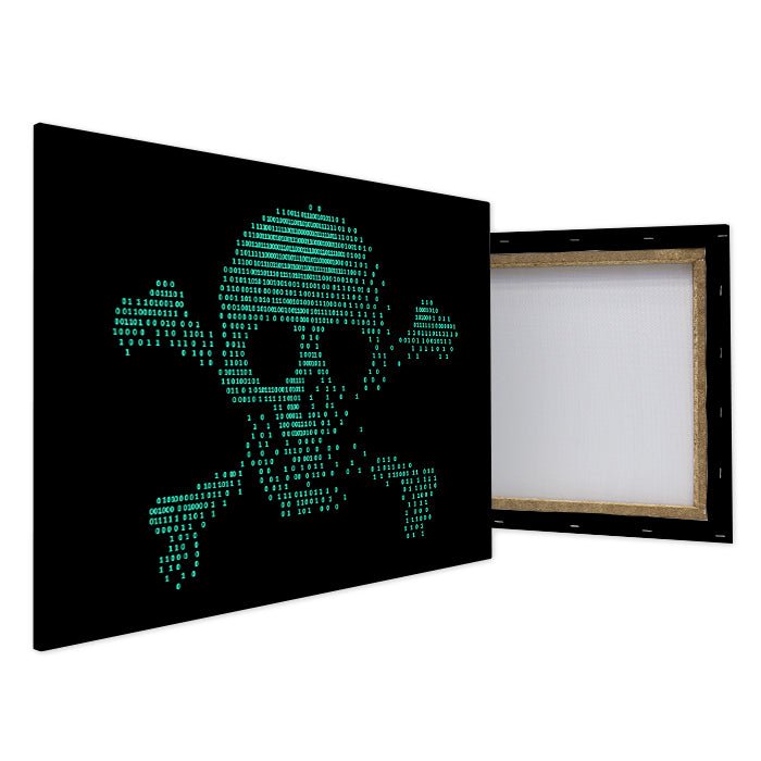 Leinwandbild Totenkopf, Querformat M0220 kaufen - Bild 4 Leinwandbild Totenkopf, Querformat M0220 kaufen - Bild 4