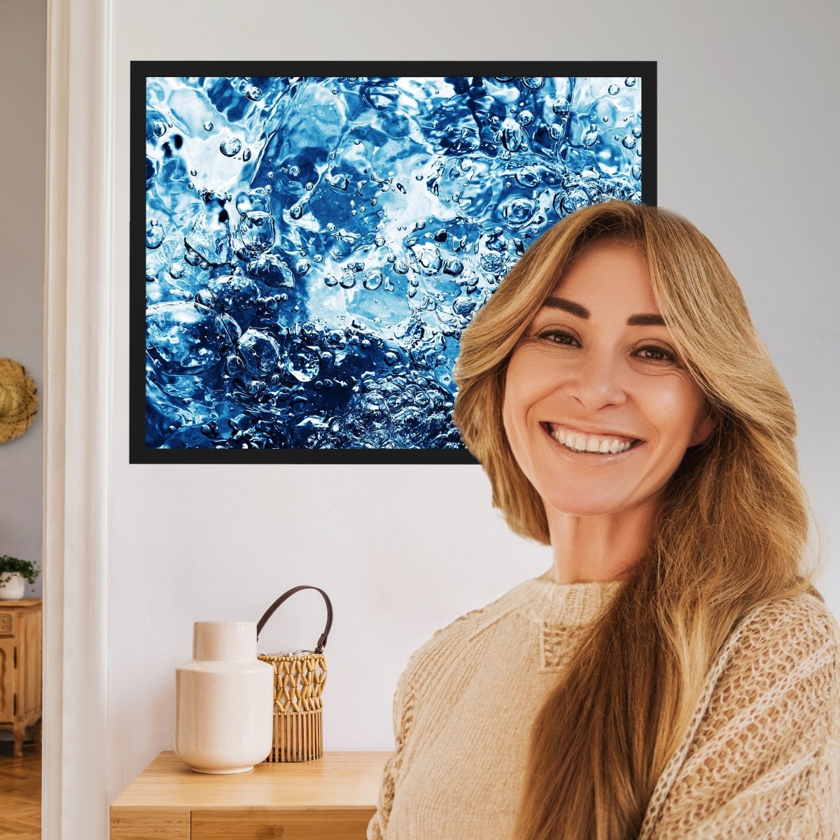 wandmotiv24 Poster, Poster - Unterwasser, Wasser, blau - M0221 - Bild 2 wandmotiv24 Poster, Poster - Unterwasser, Wasser, blau - M0221 - Bild 2