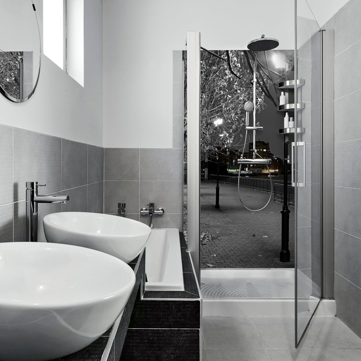 Duschwand London Hafen M0222 entdecken - Bild 1 Duschwand London Hafen M0222 entdecken - Bild 1