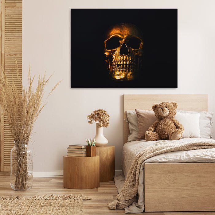 Leinwandbild Totenkopf, Querformat M0222 kaufen - Bild 2 Leinwandbild Totenkopf, Querformat M0222 kaufen - Bild 2