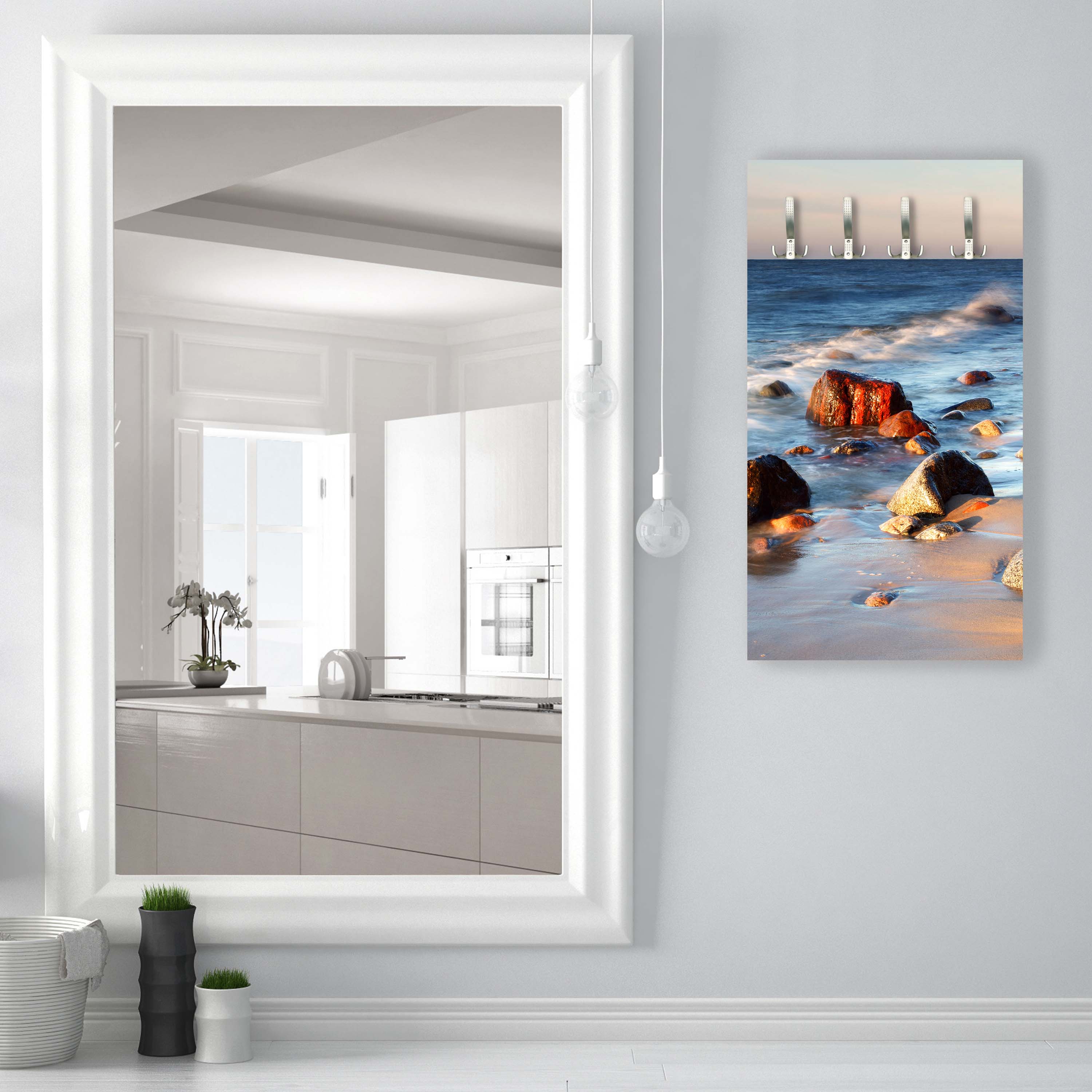 Garderobe Steinstrand Natur M0223 entdecken - Bild 6 Garderobe Steinstrand Natur M0223 entdecken - Bild 6