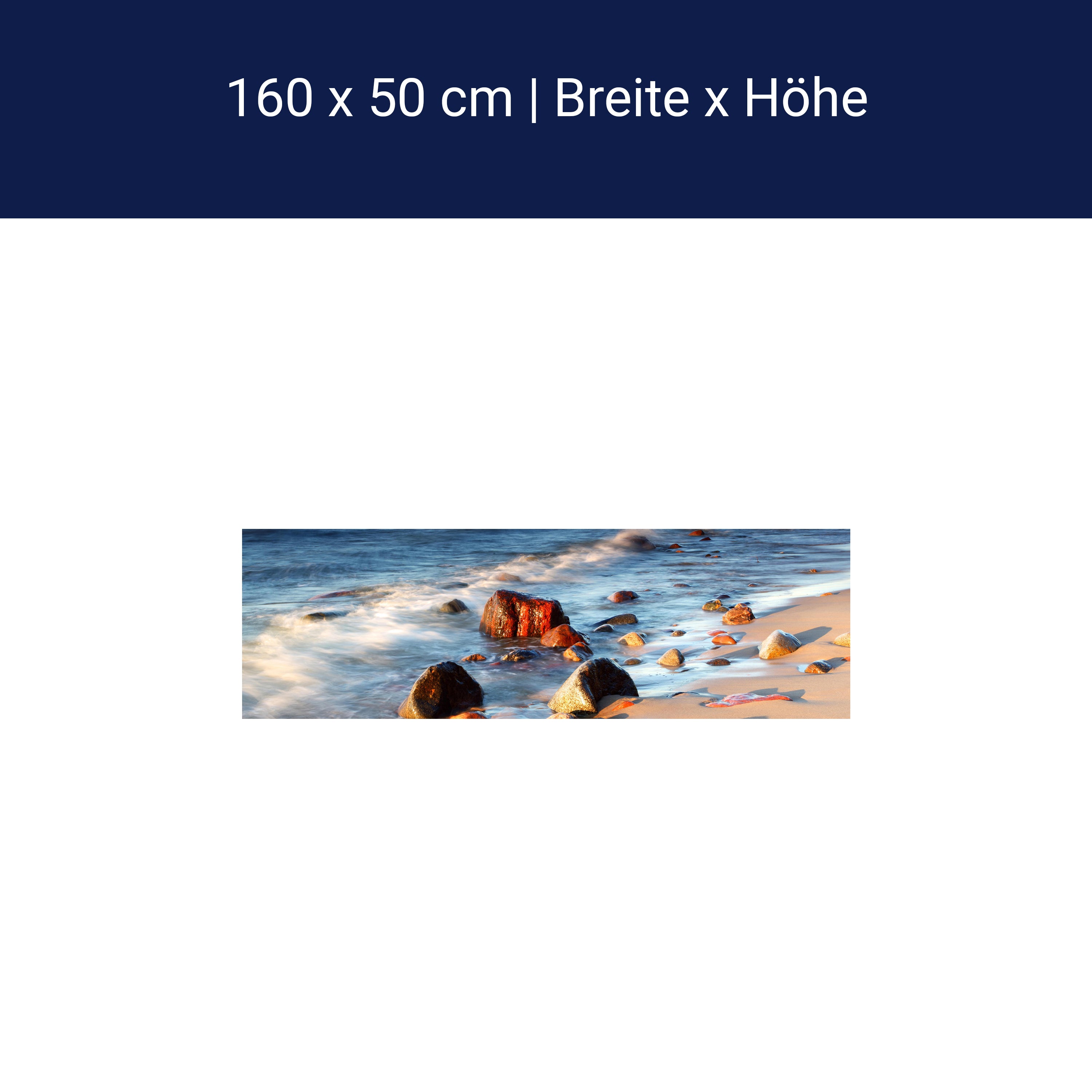 Küchenrückwand Steinstrand Natur M0223 Küchenrückwand Steinstrand Natur M0223