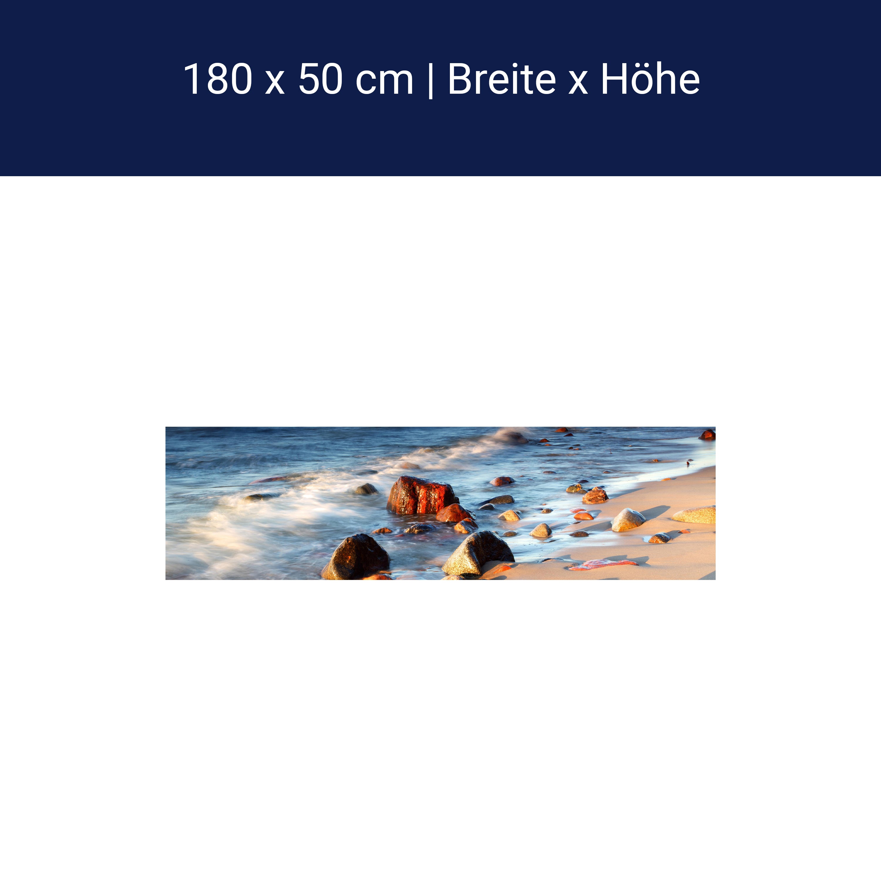 Küchenrückwand Steinstrand Natur M0223 Küchenrückwand Steinstrand Natur M0223