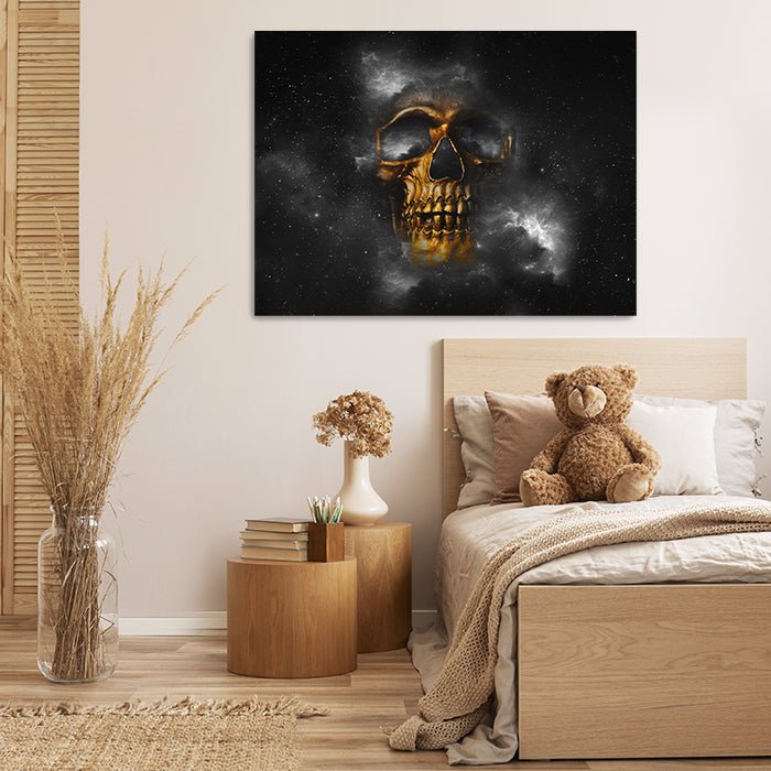 Leinwandbild Totenkopf, Querformat M0223 kaufen - Bild 2 Leinwandbild Totenkopf, Querformat M0223 kaufen - Bild 2