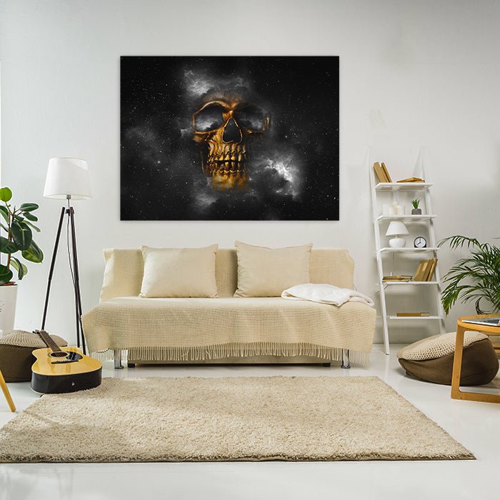 Leinwandbild Totenkopf, Querformat M0223 kaufen - Bild 3 Leinwandbild Totenkopf, Querformat M0223 kaufen - Bild 3