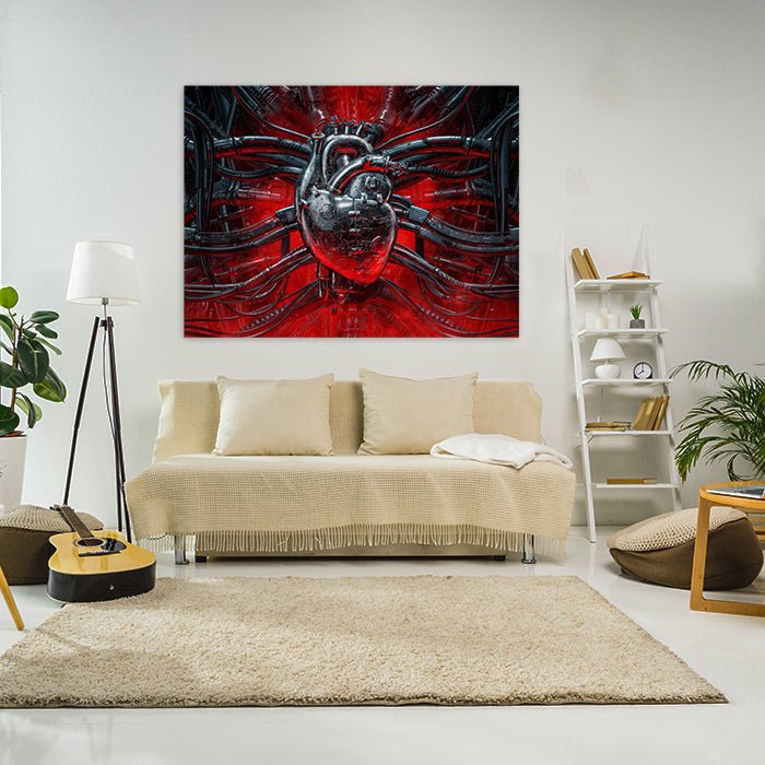 Leinwandbild Totenkopf, Querformat M0225 kaufen - Bild 3 Leinwandbild Totenkopf, Querformat M0225 kaufen - Bild 3