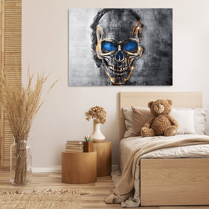 Leinwandbild Totenkopf, Querformat M0226 kaufen - Bild 2 Leinwandbild Totenkopf, Querformat M0226 kaufen - Bild 2