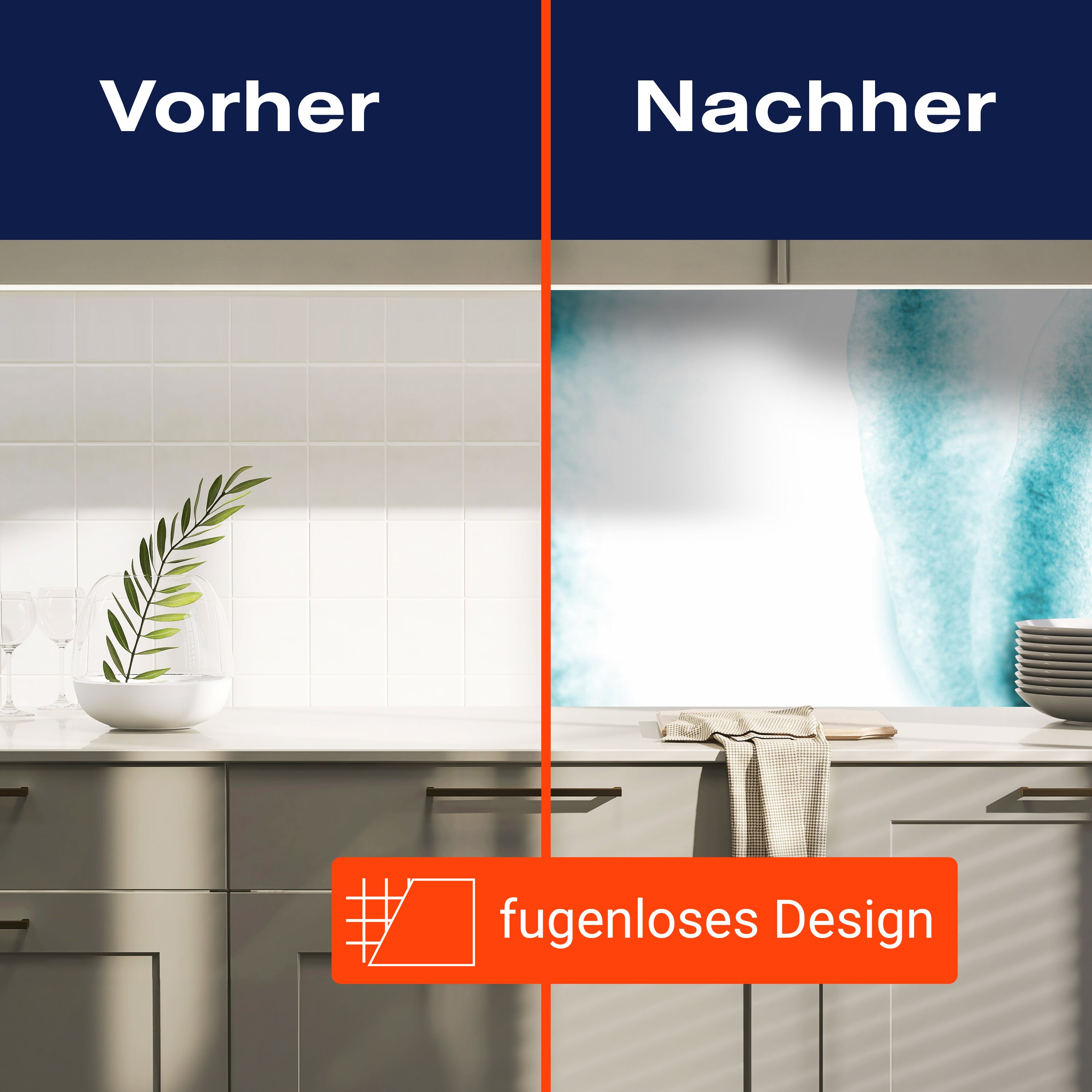 Küchenrückwand Blaue Rose Blüte M0227 entdecken - Bild 9 Küchenrückwand Blaue Rose Blüte M0227 entdecken - Bild 9