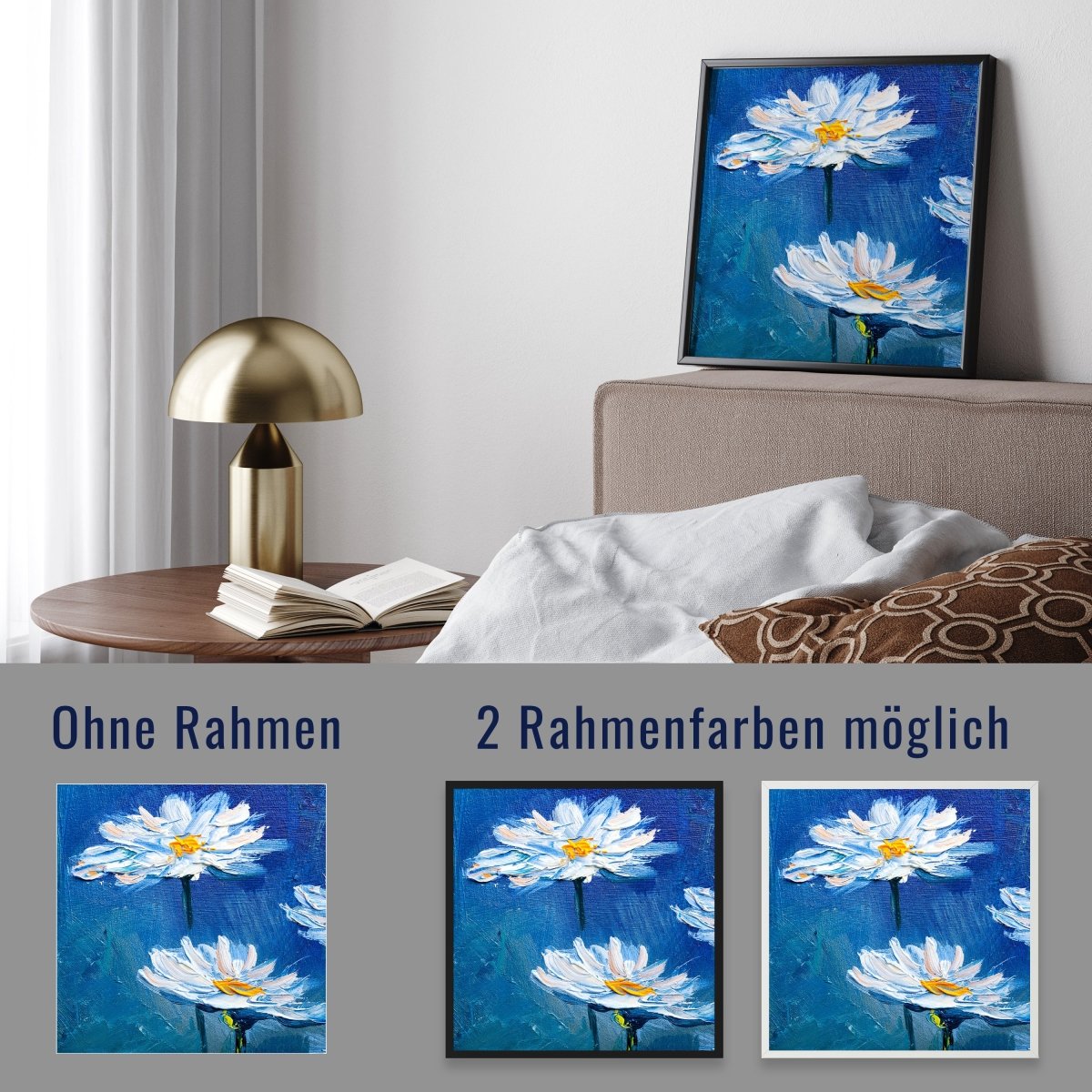 wandmotiv24 Poster, Poster - Bild, Malerei, Blumen - M0227 - Bild 4 wandmotiv24 Poster, Poster - Bild, Malerei, Blumen - M0227 - Bild 4