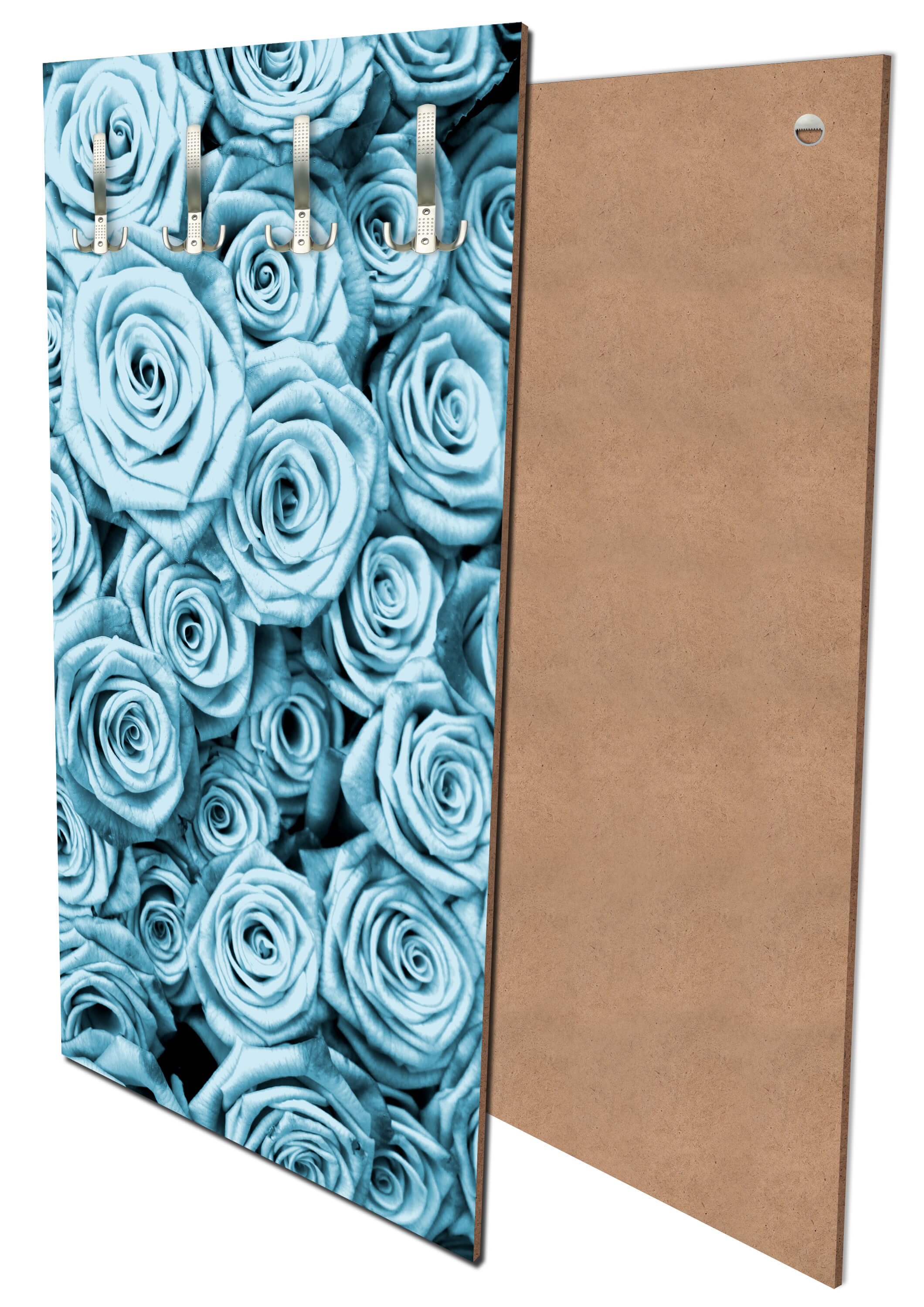 Garderobe Blaues Rosenfeld Blüte M0228 entdecken - Bild 1 Garderobe Blaues Rosenfeld Blüte M0228 entdecken - Bild 1