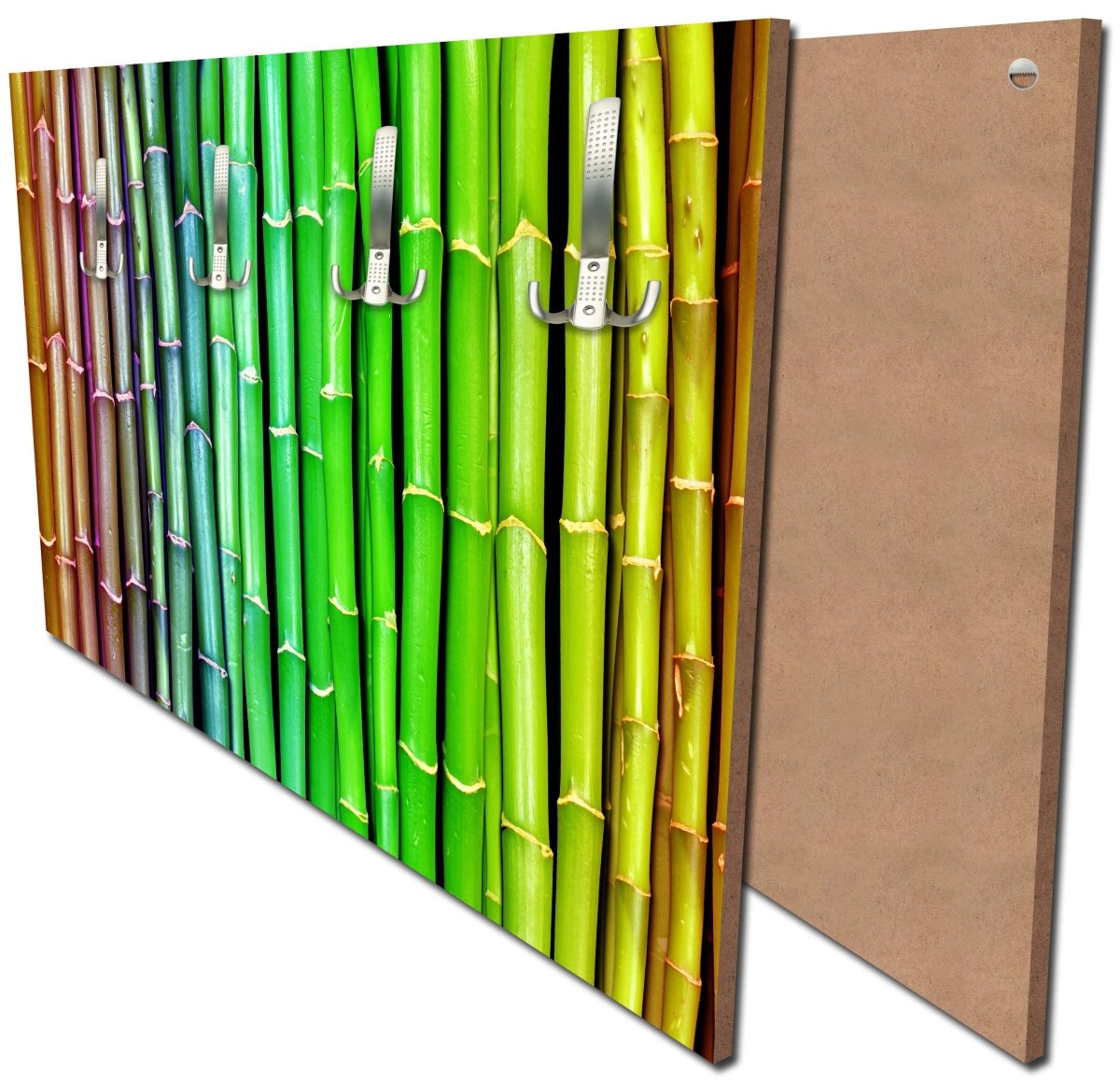 Garderobe bunter Bambus Asien M0229 Garderobe bunter Bambus Asien M0229