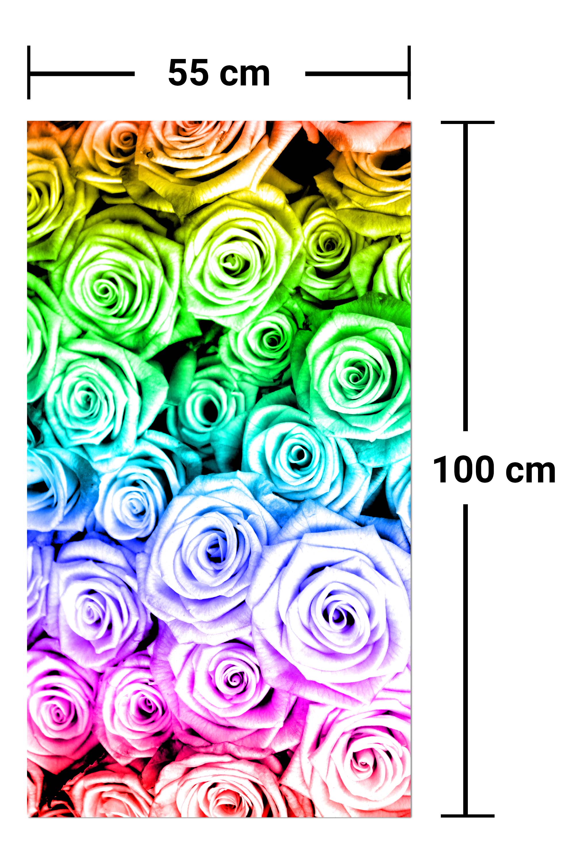 Garderobe Regenbogenrosenfeld Blüte M0231 entdecken - Bild 7 Garderobe Regenbogenrosenfeld Blüte M0231 entdecken - Bild 7