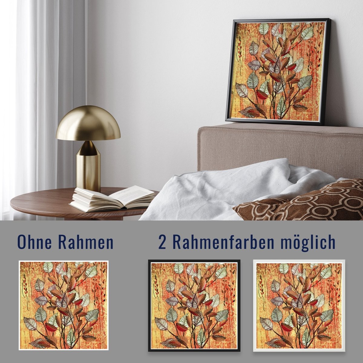 wandmotiv24 Poster, Poster - Bild, Malerei, Pflanzen - M0232 - Bild 4 wandmotiv24 Poster, Poster - Bild, Malerei, Pflanzen - M0232 - Bild 4