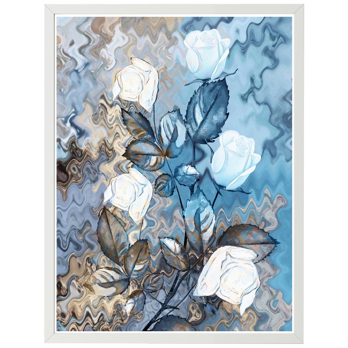 wandmotiv24 Poster, Poster - Bild, Malerei, Rosen - M0235 - Bild 1 wandmotiv24 Poster, Poster - Bild, Malerei, Rosen - M0235 - Bild 1