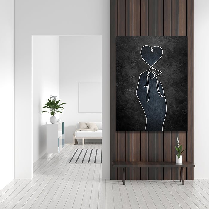 Leinwandbild Minimalismus, Hochformat M0238 kaufen - Bild 3 Leinwandbild Minimalismus, Hochformat M0238 kaufen - Bild 3