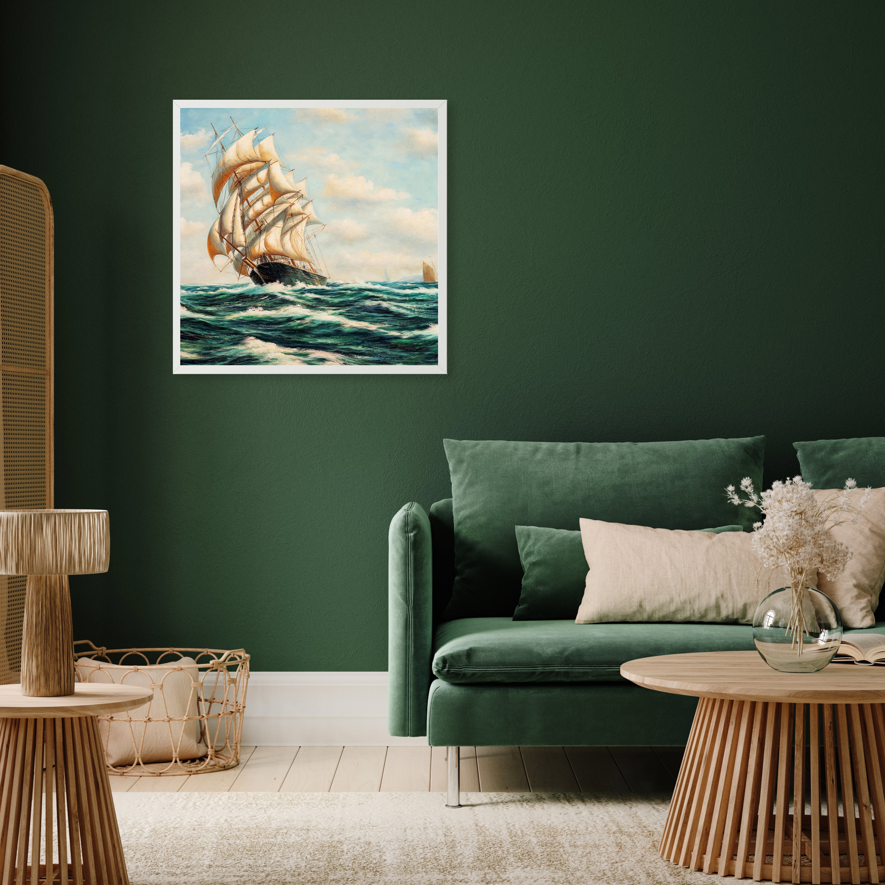 wandmotiv24 Poster, Poster - Malerei, Boot, Meer - M0239 - Bild 5 wandmotiv24 Poster, Poster - Malerei, Boot, Meer - M0239 - Bild 5