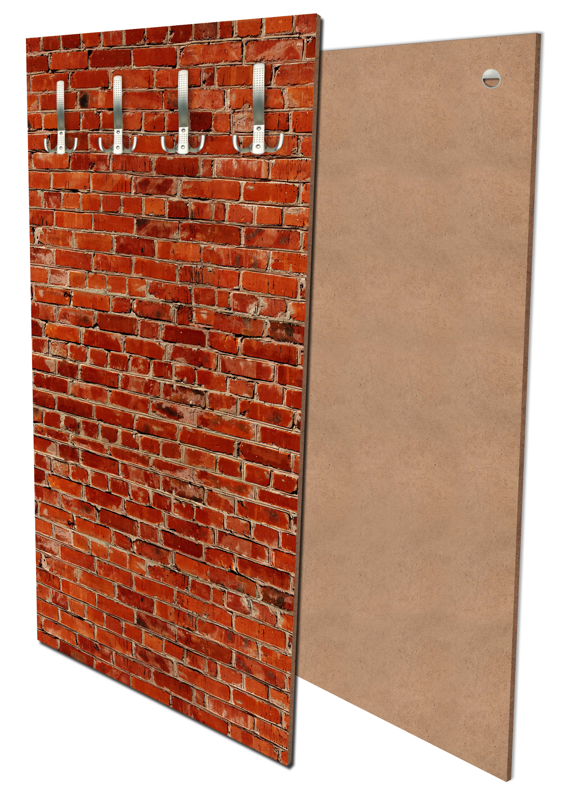 Garderobe Backstein rot Stadt M0240 entdecken - Bild 1 Garderobe Backstein rot Stadt M0240 entdecken - Bild 1