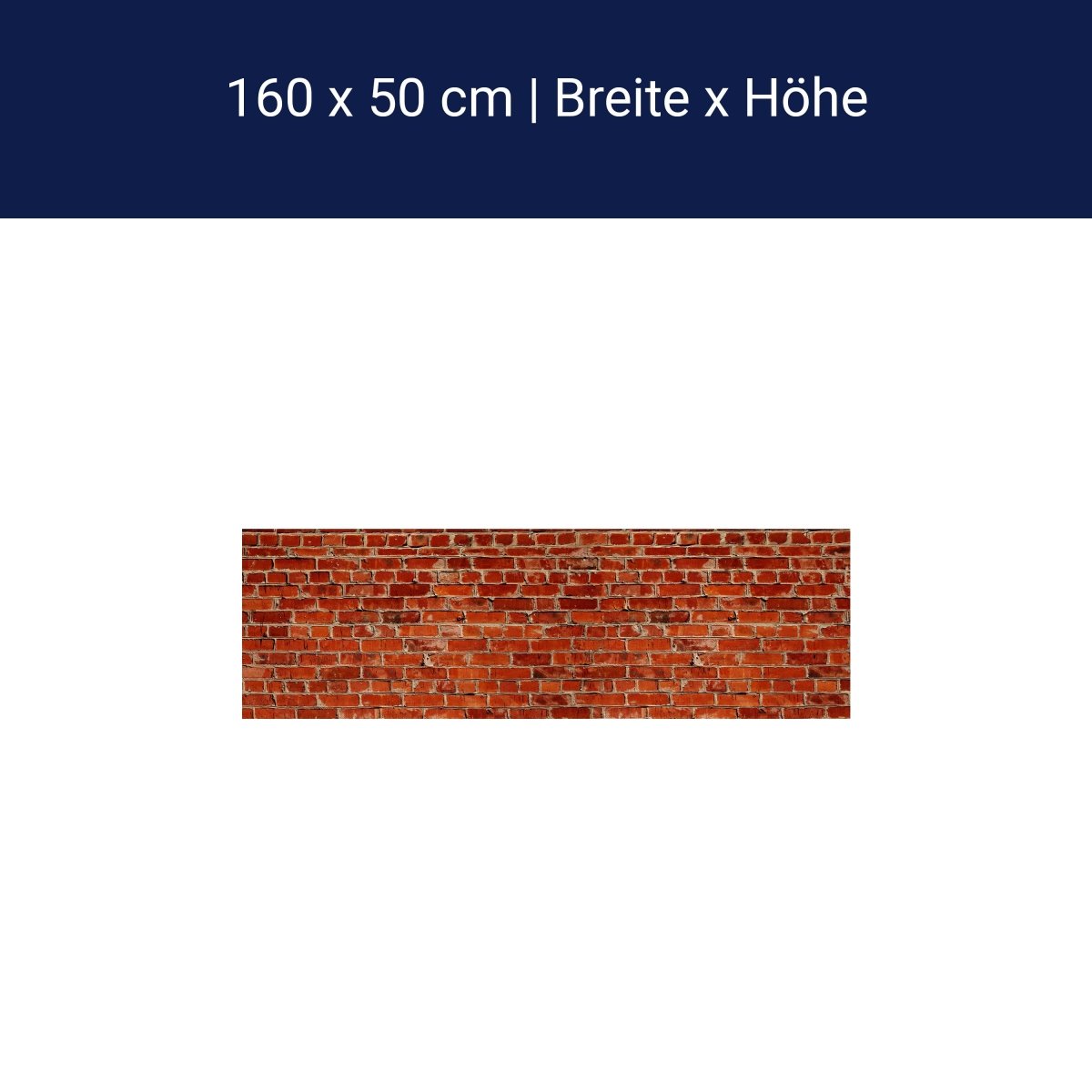Küchenrückwand Backstein rot Stadt M0240 Küchenrückwand Backstein rot Stadt M0240