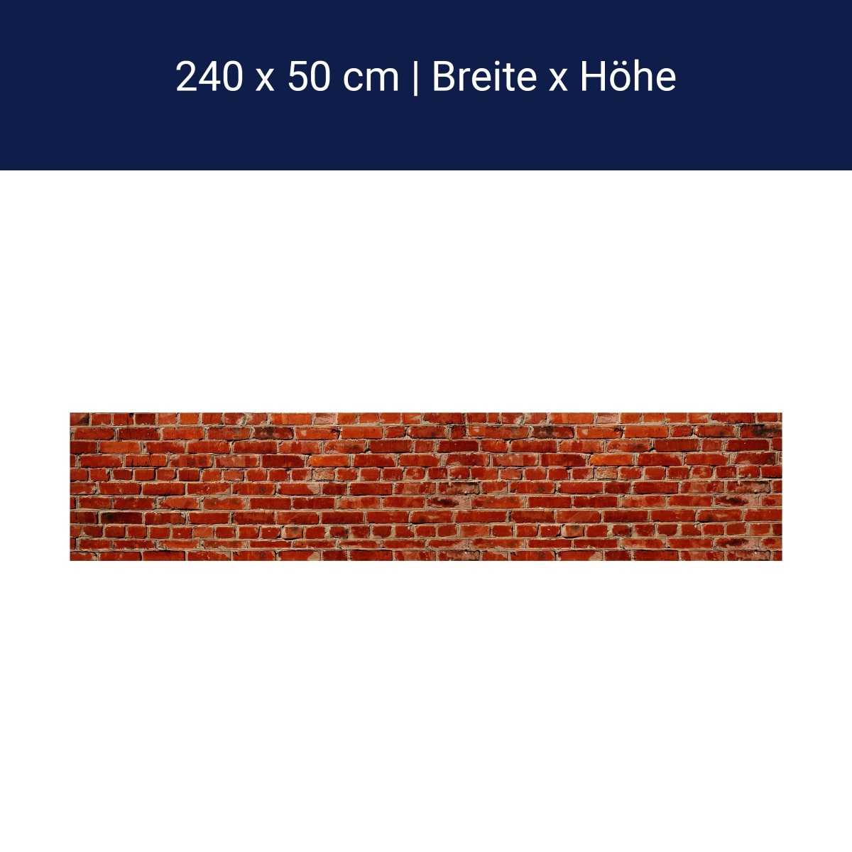 Küchenrückwand Backstein rot Stadt M0240 Küchenrückwand Backstein rot Stadt M0240