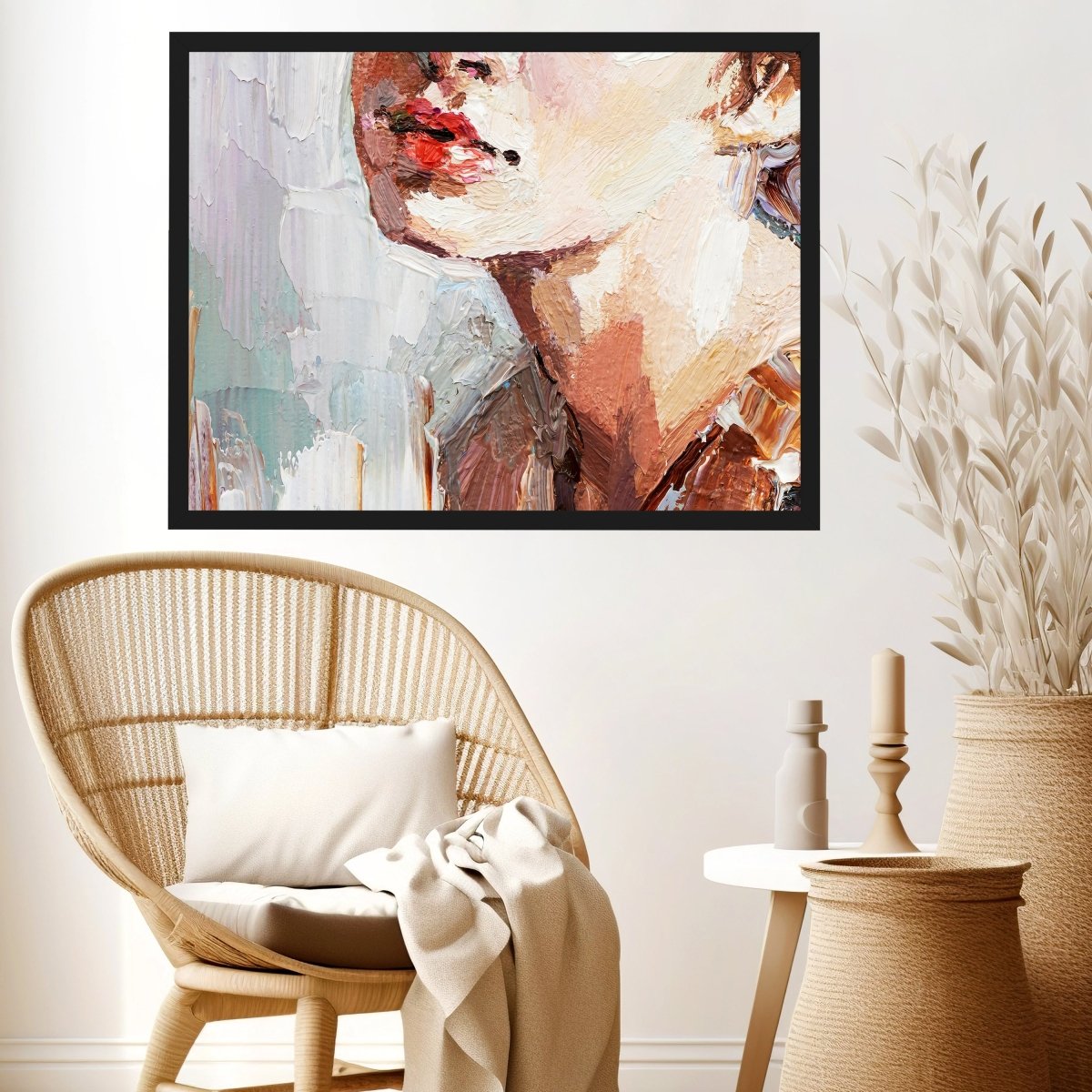 wandmotiv24 Poster, Poster - Malerei, Frau, Lippen - M0240 - Bild 3 wandmotiv24 Poster, Poster - Malerei, Frau, Lippen - M0240 - Bild 3