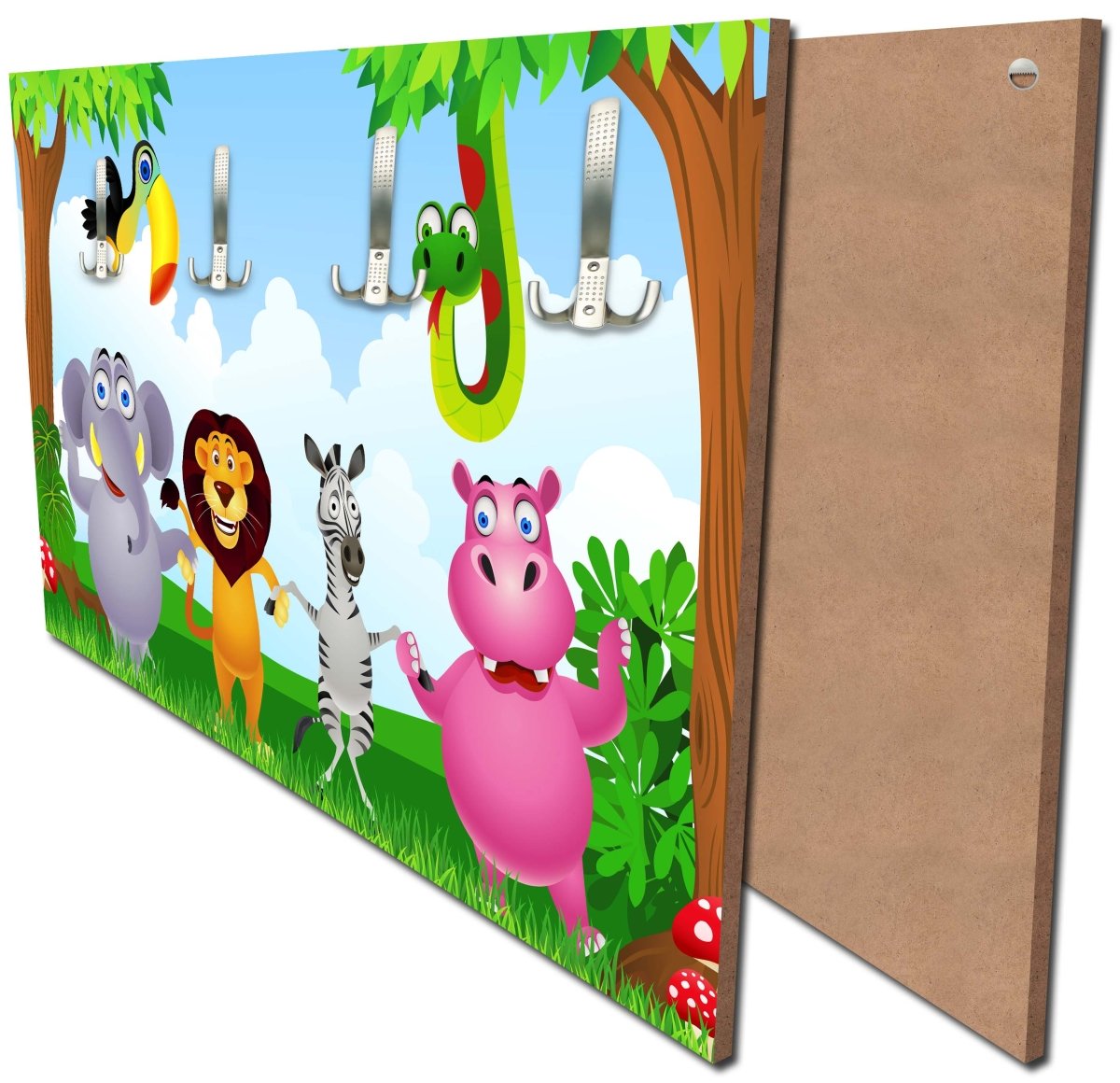 Garderobe Tiergruppe Kinder M0241 Garderobe Tiergruppe Kinder M0241