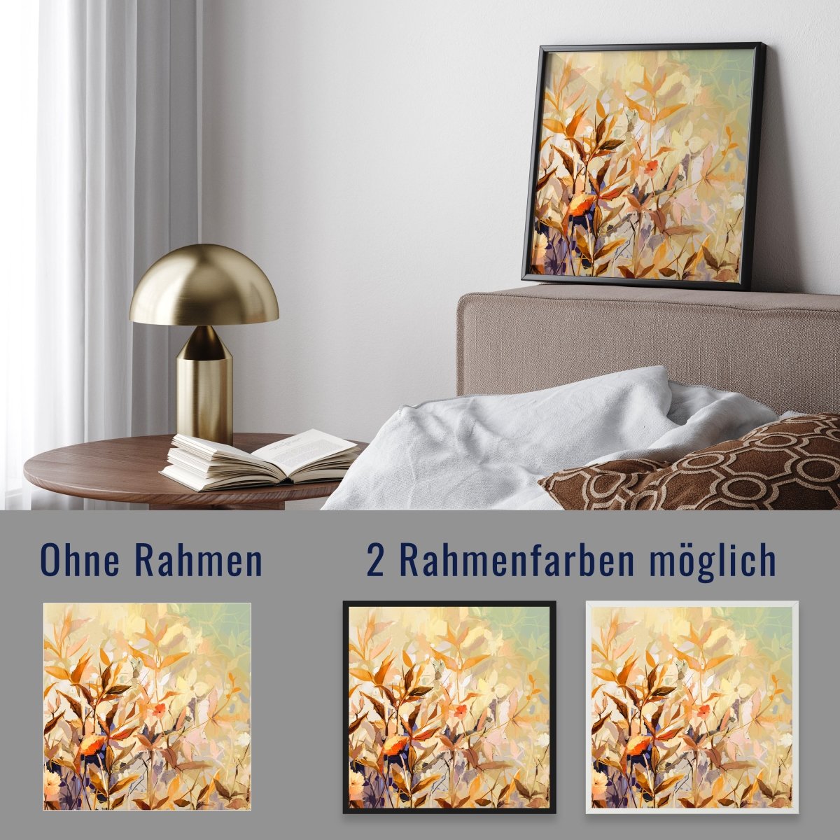 wandmotiv24 Poster, Poster - Malerei, Wiese Vintage - M0241 - Bild 4 wandmotiv24 Poster, Poster - Malerei, Wiese Vintage - M0241 - Bild 4