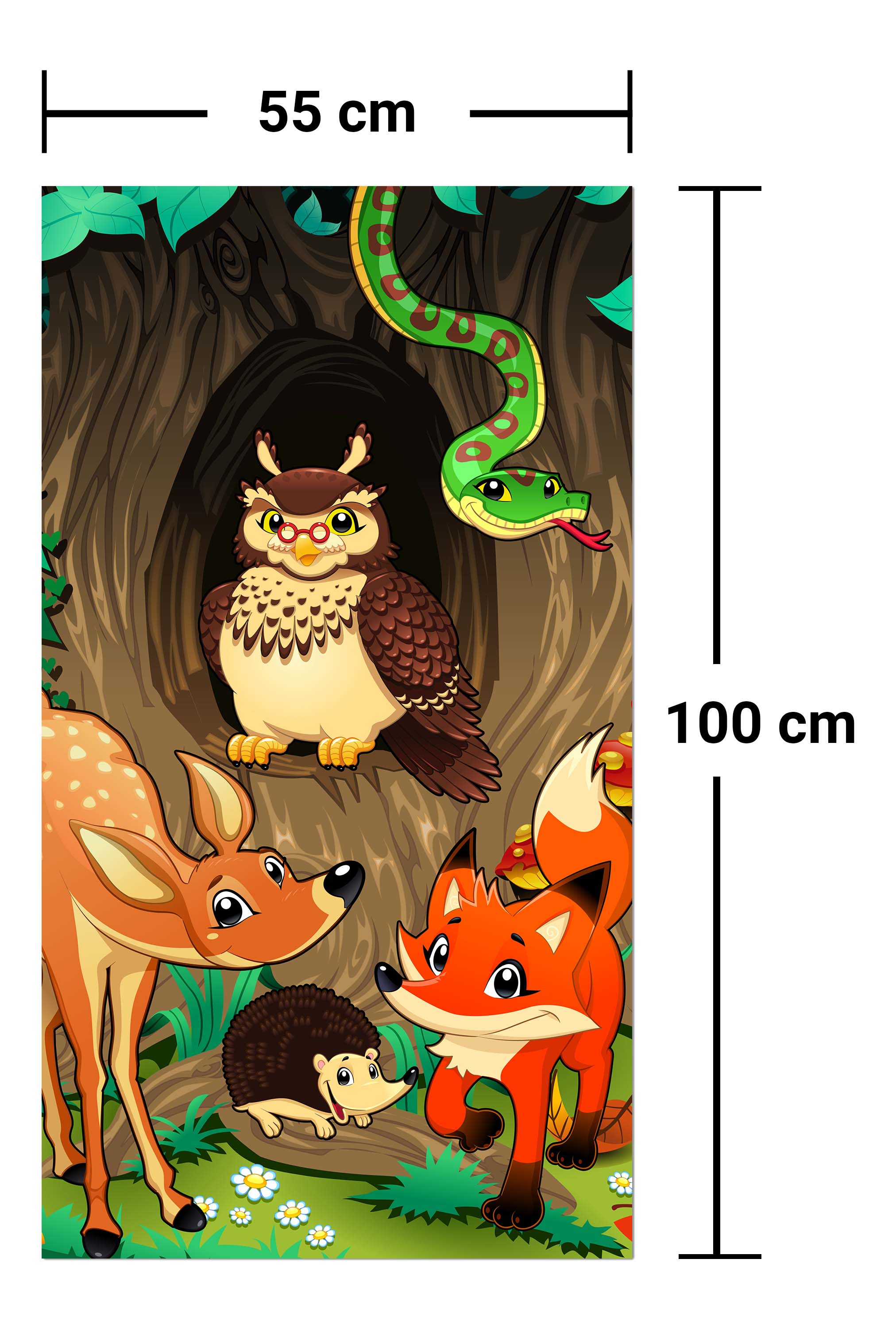 Garderobe Freundliche Waldtiere Kinder M0242 entdecken - Bild 7 Garderobe Freundliche Waldtiere Kinder M0242 entdecken - Bild 7