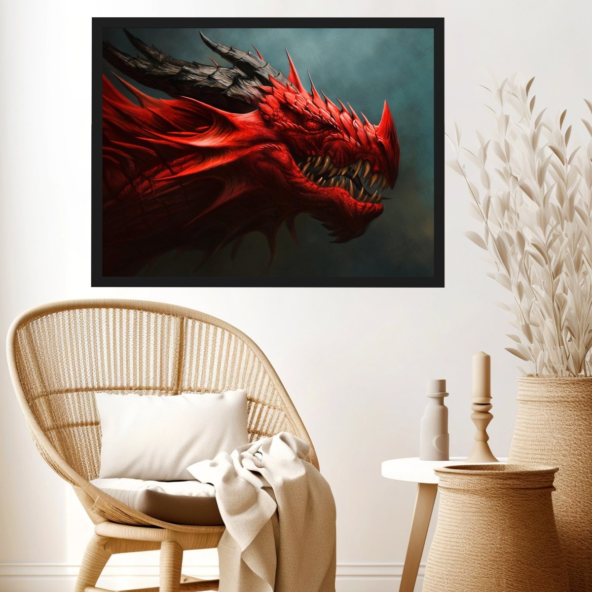 wandmotiv24 Poster, Poster - Malerei, Drache, Fantasy - M0245 - Bild 3 wandmotiv24 Poster, Poster - Malerei, Drache, Fantasy - M0245 - Bild 3