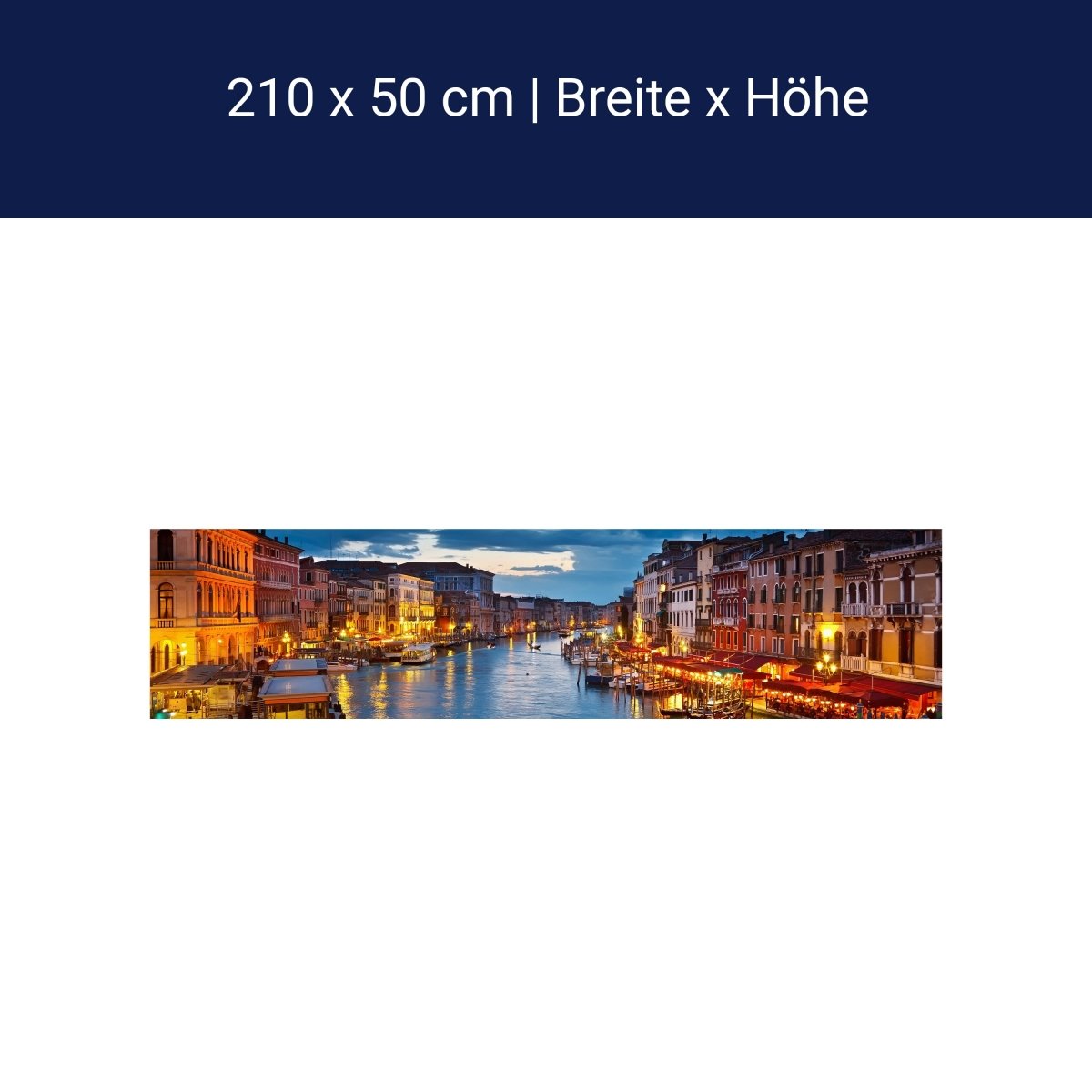 Küchenrückwand Canale Grande Venedig M0252 Küchenrückwand Canale Grande Venedig M0252