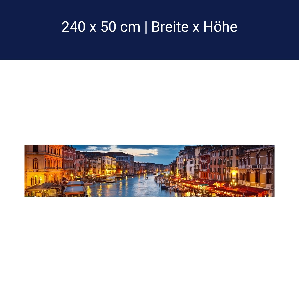 Küchenrückwand Canale Grande Venedig M0252 Küchenrückwand Canale Grande Venedig M0252