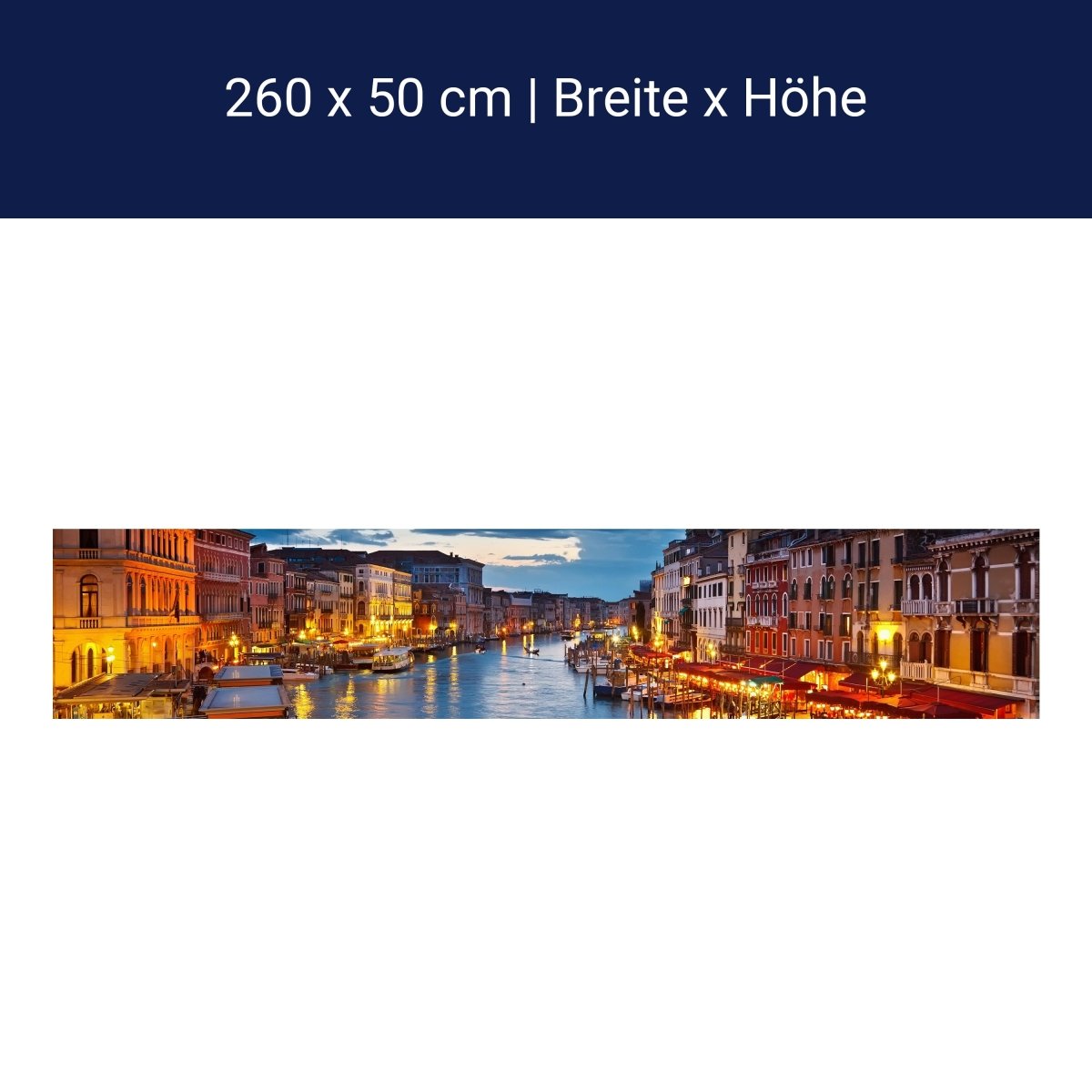 Küchenrückwand Canale Grande Venedig M0252 Küchenrückwand Canale Grande Venedig M0252