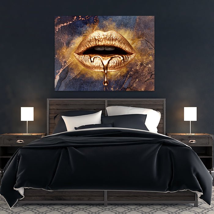 Leinwandbild Frauenlippen, Querformat M0254 kaufen - Bild 3 Leinwandbild Frauenlippen, Querformat M0254 kaufen - Bild 3