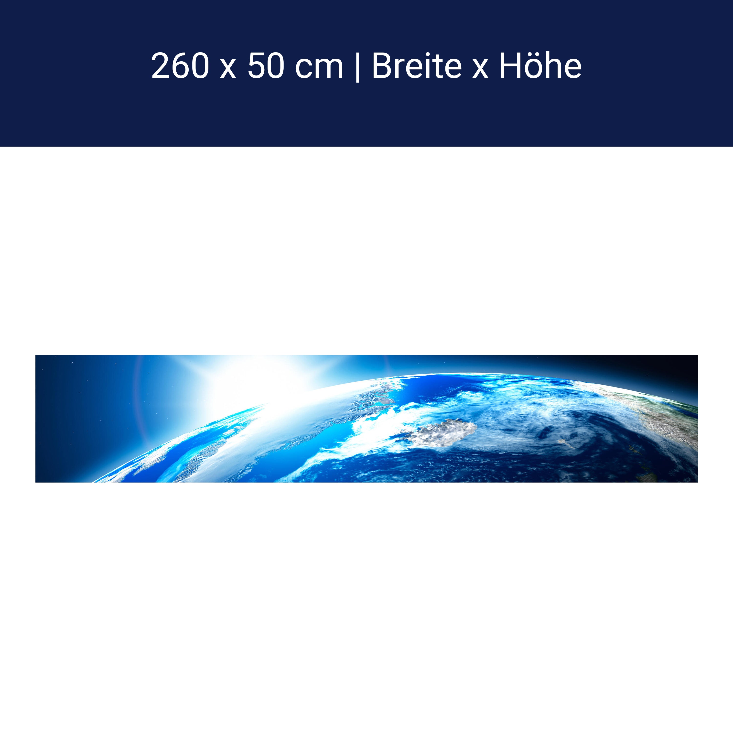 Küchenrückwand Sunrise Earth Space M0255 Küchenrückwand Sunrise Earth Space M0255