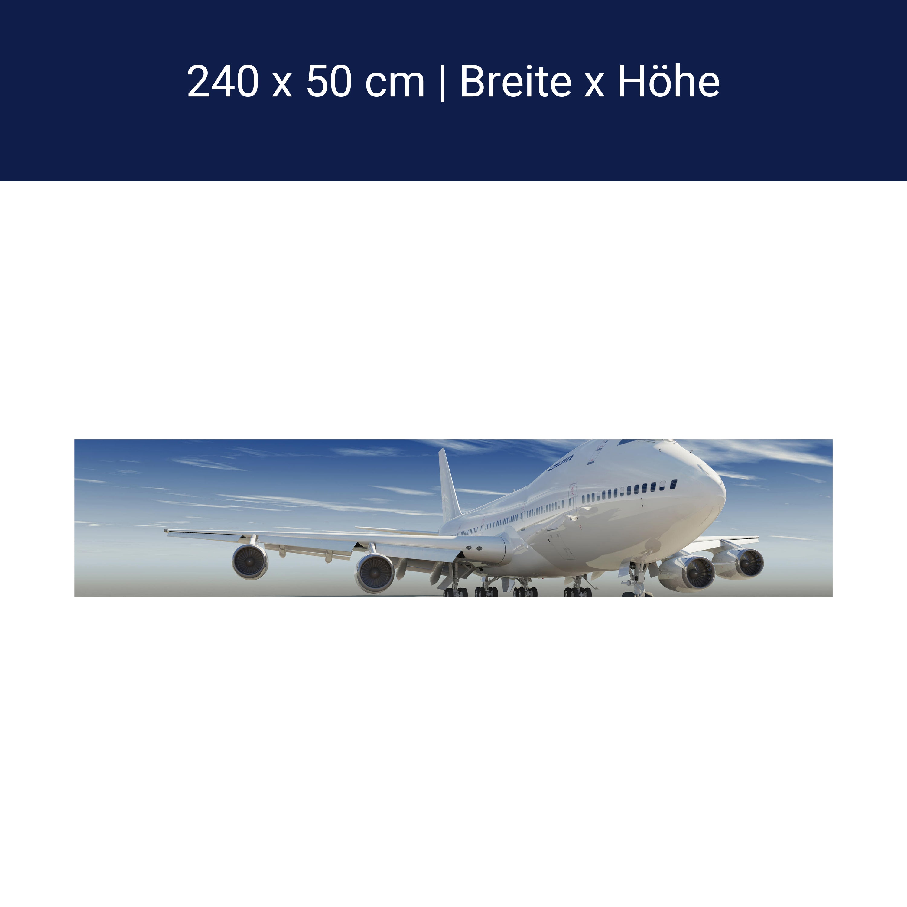 Küchenrückwand Startendes Flugzeug M0259 Küchenrückwand Startendes Flugzeug M0259