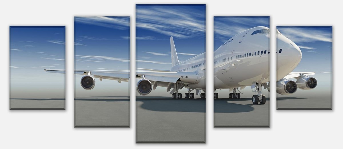 Leinwandbild Mehrteiler Startendes Flugzeug M0259 entdecken - Bild 1 Leinwandbild Mehrteiler Startendes Flugzeug M0259 entdecken - Bild 1