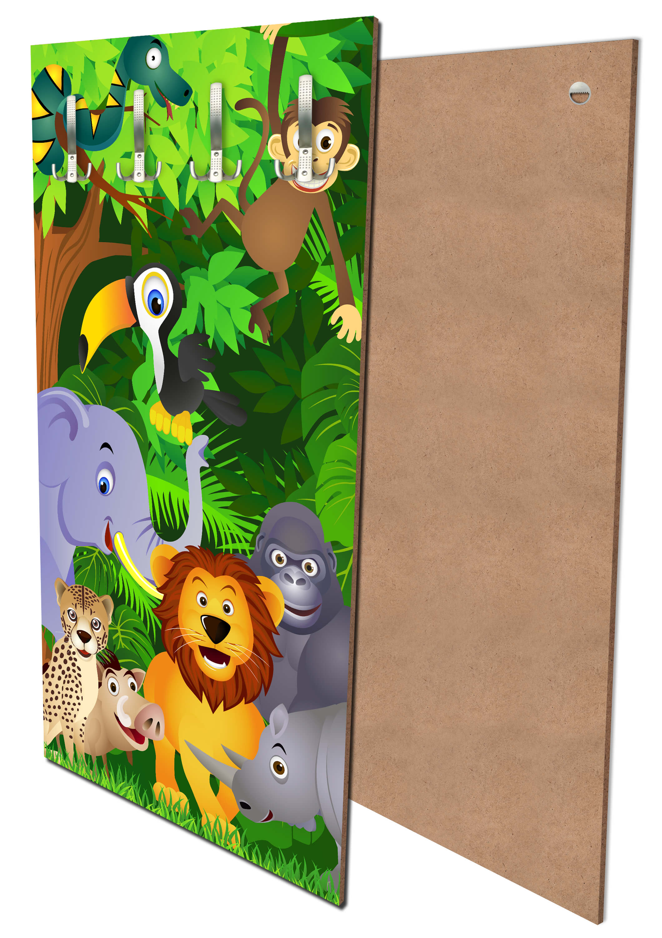 Garderobe Urwaldparty Kinder M0260 entdecken - Bild 1 Garderobe Urwaldparty Kinder M0260 entdecken - Bild 1