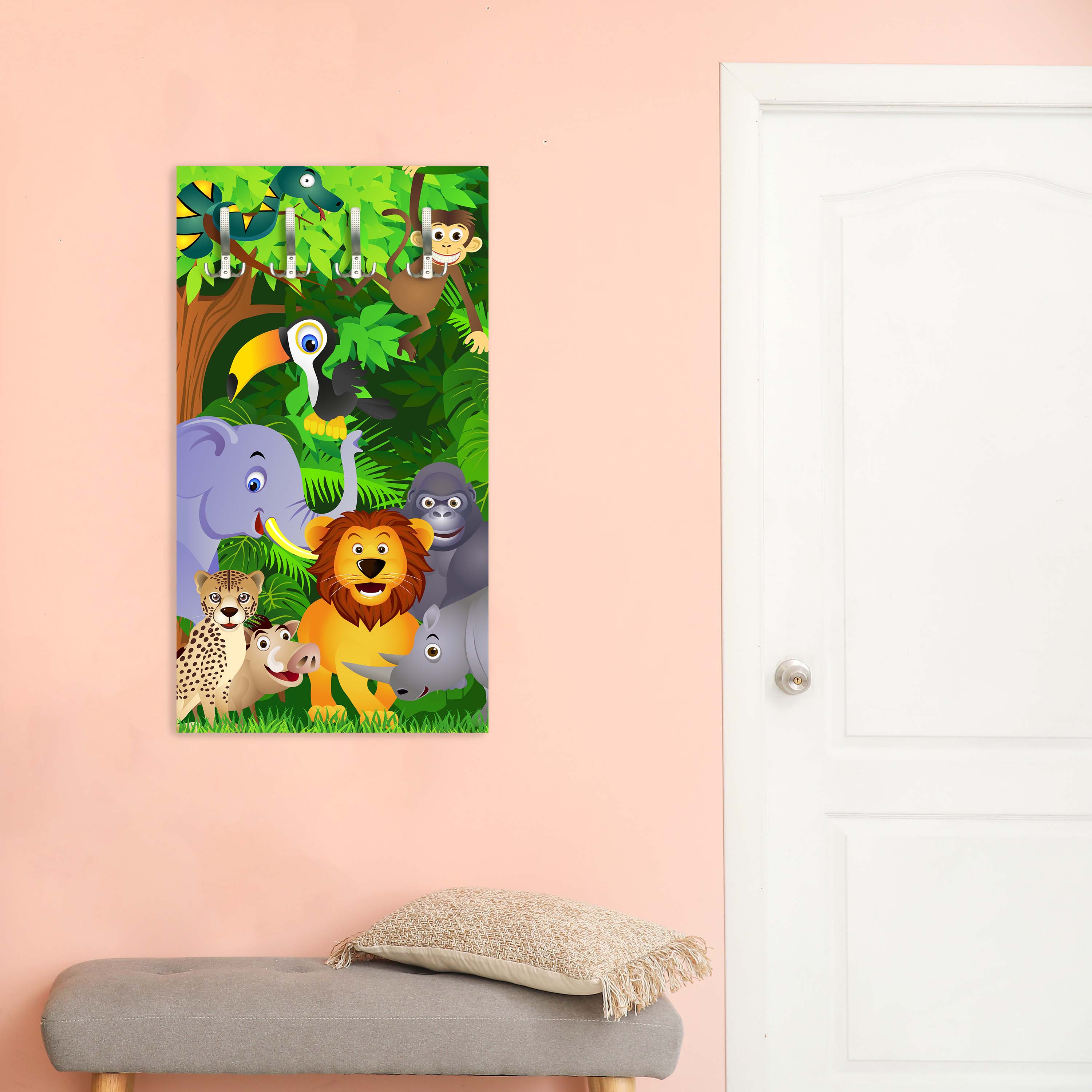 Garderobe Urwaldparty Kinder M0260 entdecken - Bild 5 Garderobe Urwaldparty Kinder M0260 entdecken - Bild 5