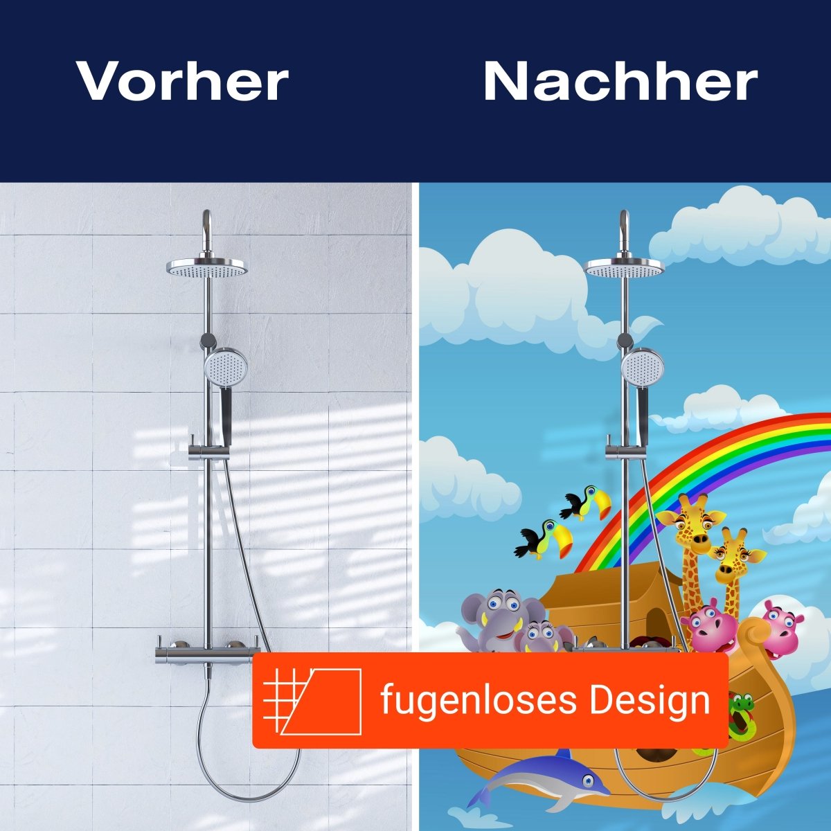 Duschwand Arche Noah M0261 entdecken - Bild 9 Duschwand Arche Noah M0261 entdecken - Bild 9