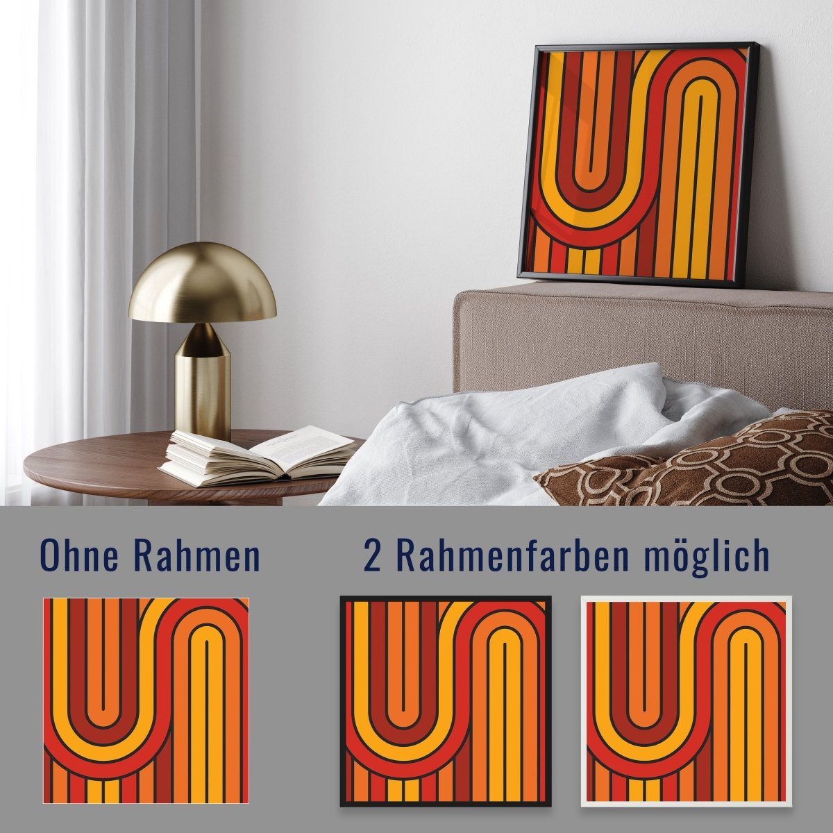 wandmotiv24 Poster, Poster - Abstrakt, Geometrisch, Minimalismus - M0261 - Bild 4 wandmotiv24 Poster, Poster - Abstrakt, Geometrisch, Minimalismus - M0261 - Bild 4