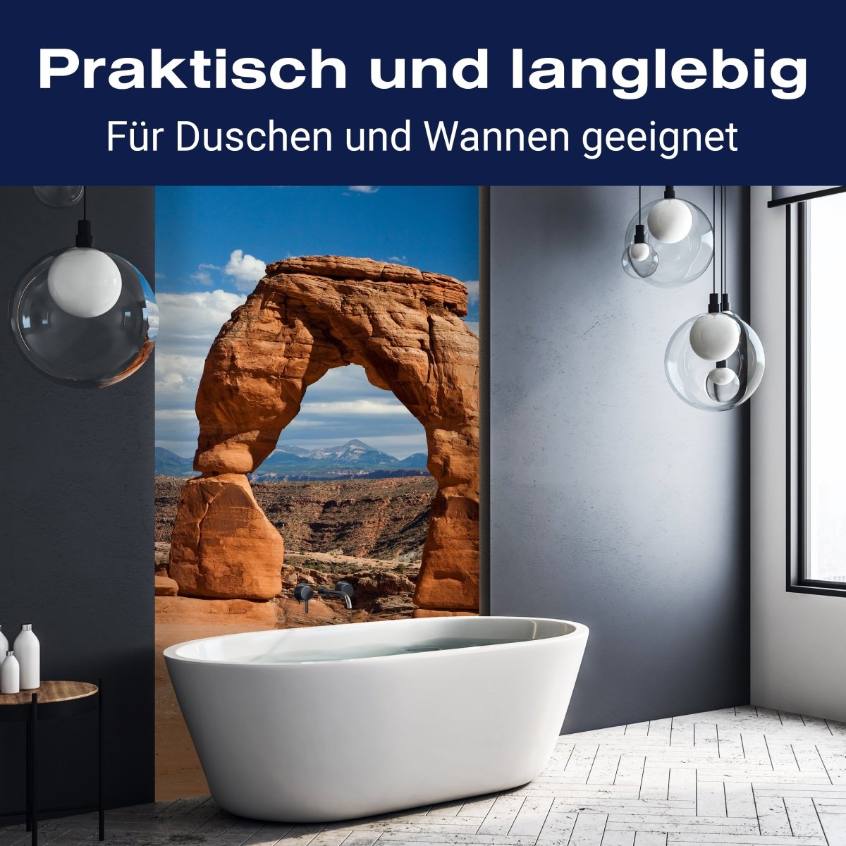 Duschwand Delicate Arch USA M0264 entdecken - Bild 3 Duschwand Delicate Arch USA M0264 entdecken - Bild 3