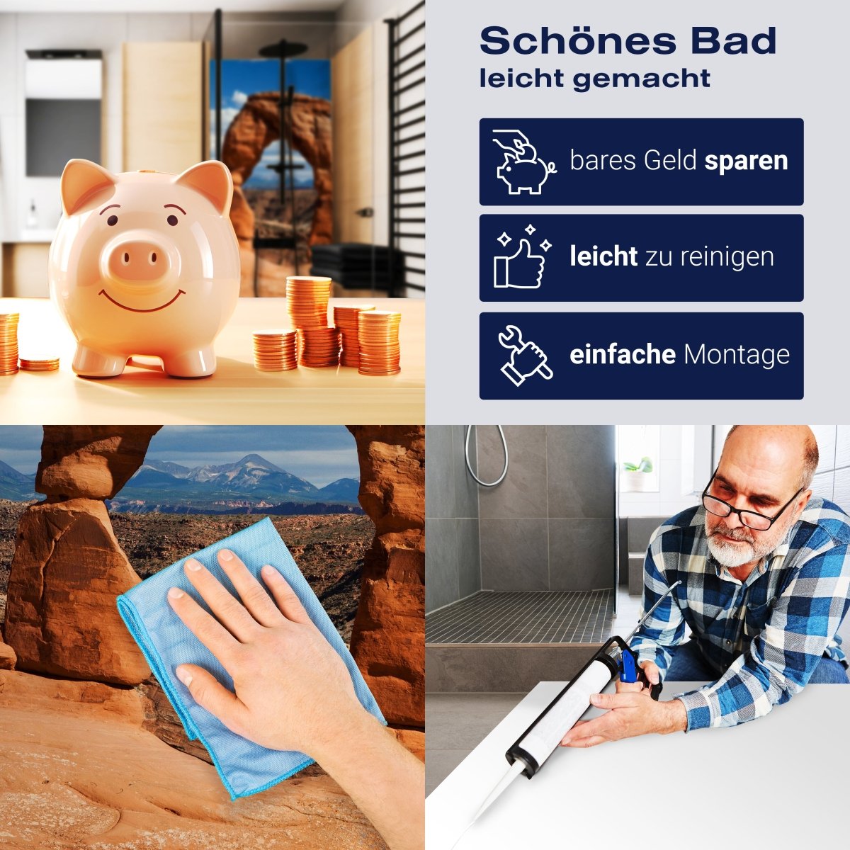 Duschwand Delicate Arch USA M0264 entdecken - Bild 7 Duschwand Delicate Arch USA M0264 entdecken - Bild 7