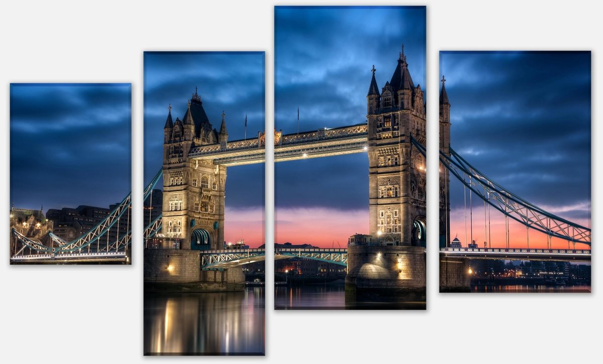 Leinwandbild Mehrteiler Towerbridge London M0267 Leinwandbild Mehrteiler Towerbridge London M0267