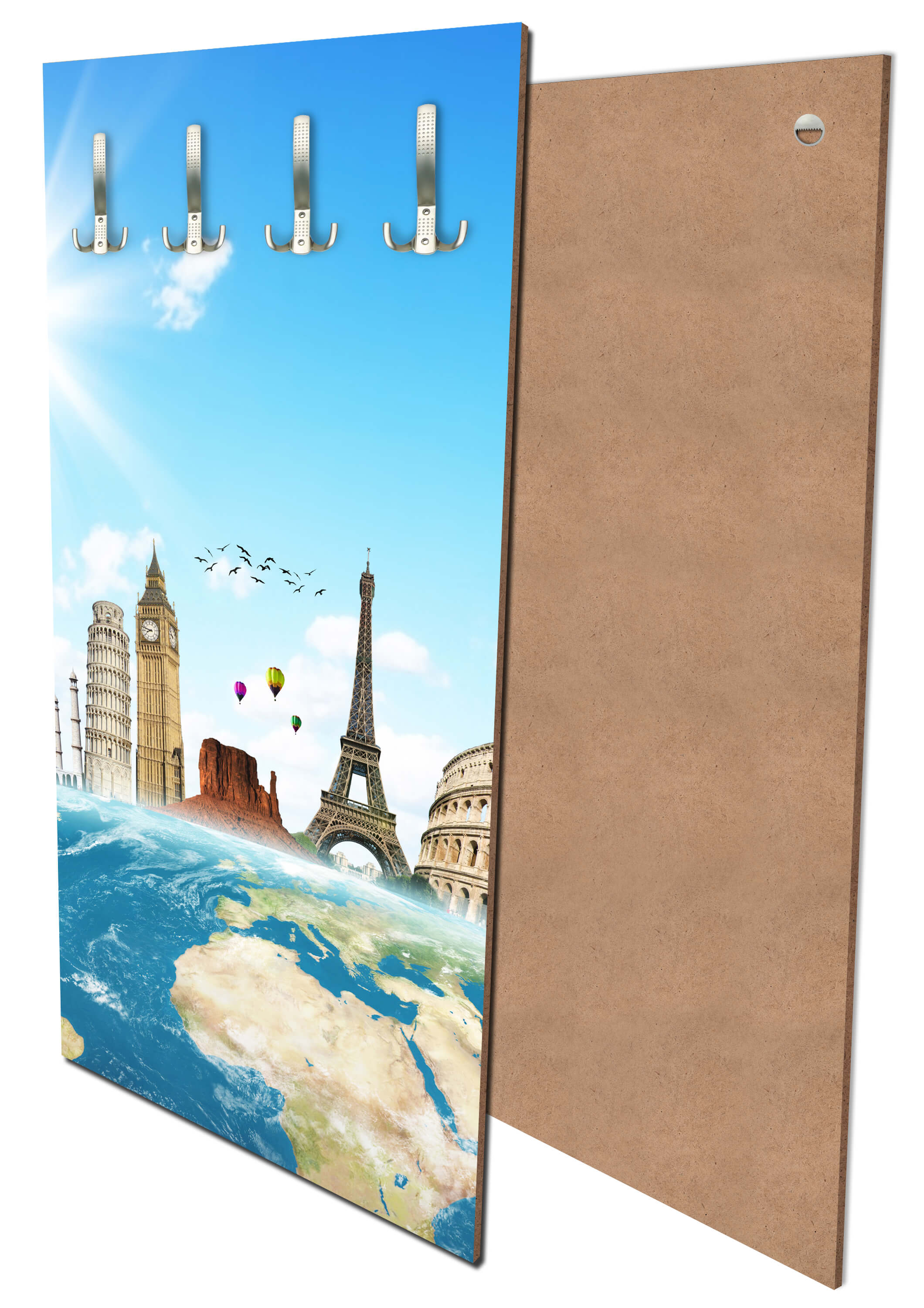 Garderobe Weltreise Erde M0268 entdecken - Bild 1 Garderobe Weltreise Erde M0268 entdecken - Bild 1