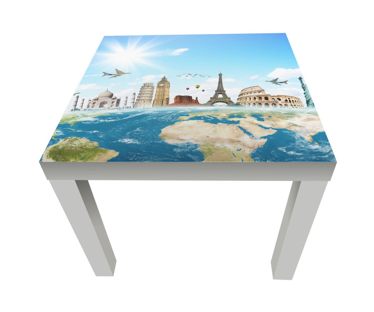 Beistelltisch Weltreise Erde M0268 entdecken - Bild 1 Beistelltisch Weltreise Erde M0268 entdecken - Bild 1