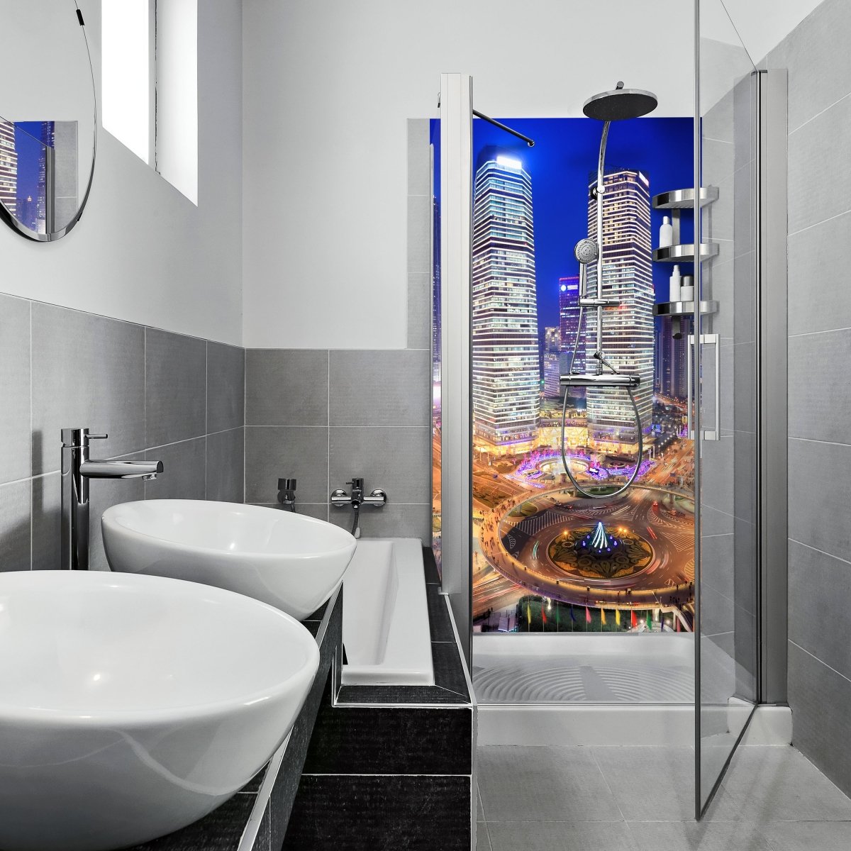 Duschwand Shanghai China M0269 entdecken - Bild 1 Duschwand Shanghai China M0269 entdecken - Bild 1