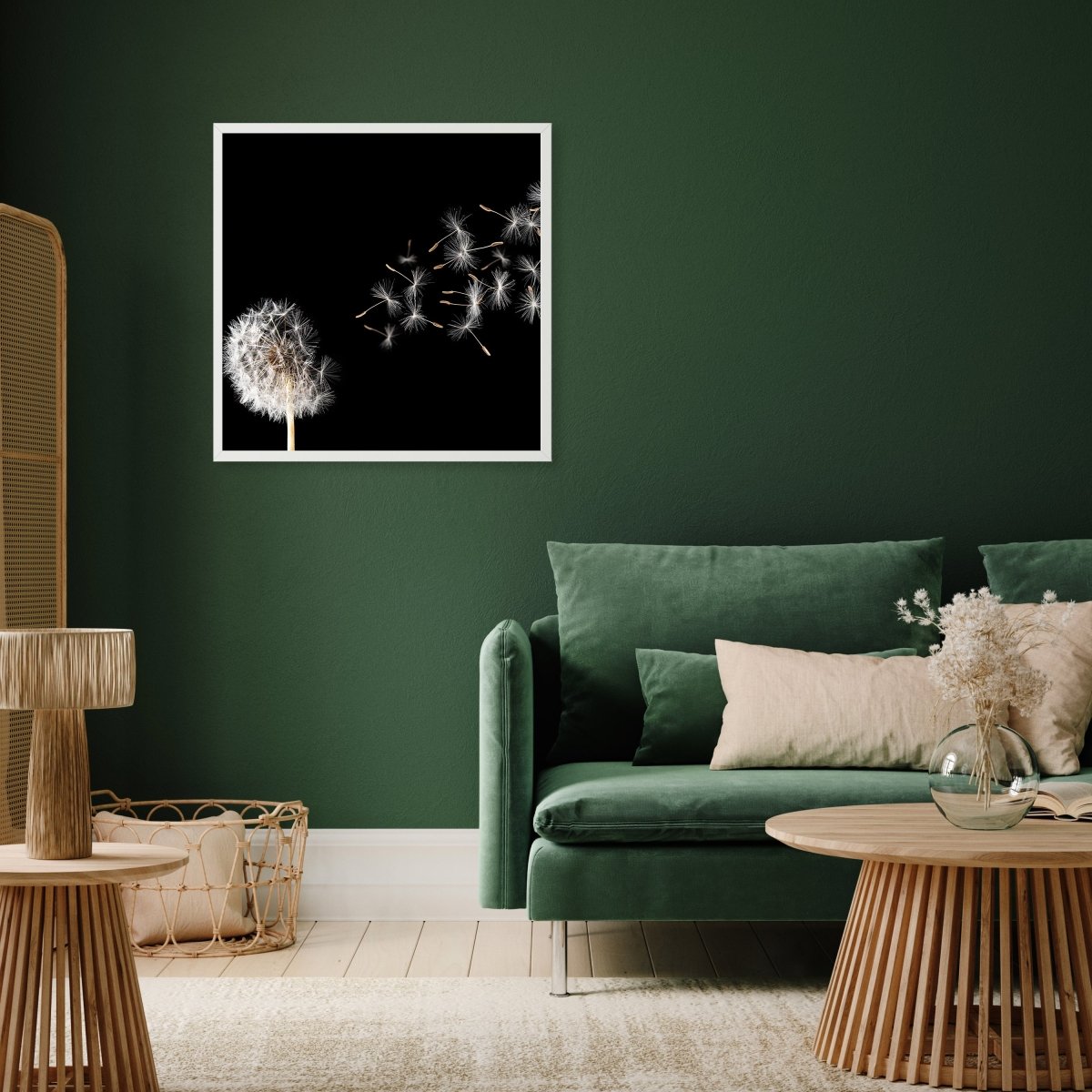 wandmotiv24 Poster, Poster - Pusteblume, Natur, schwarz - M0271 - Bild 5 wandmotiv24 Poster, Poster - Pusteblume, Natur, schwarz - M0271 - Bild 5