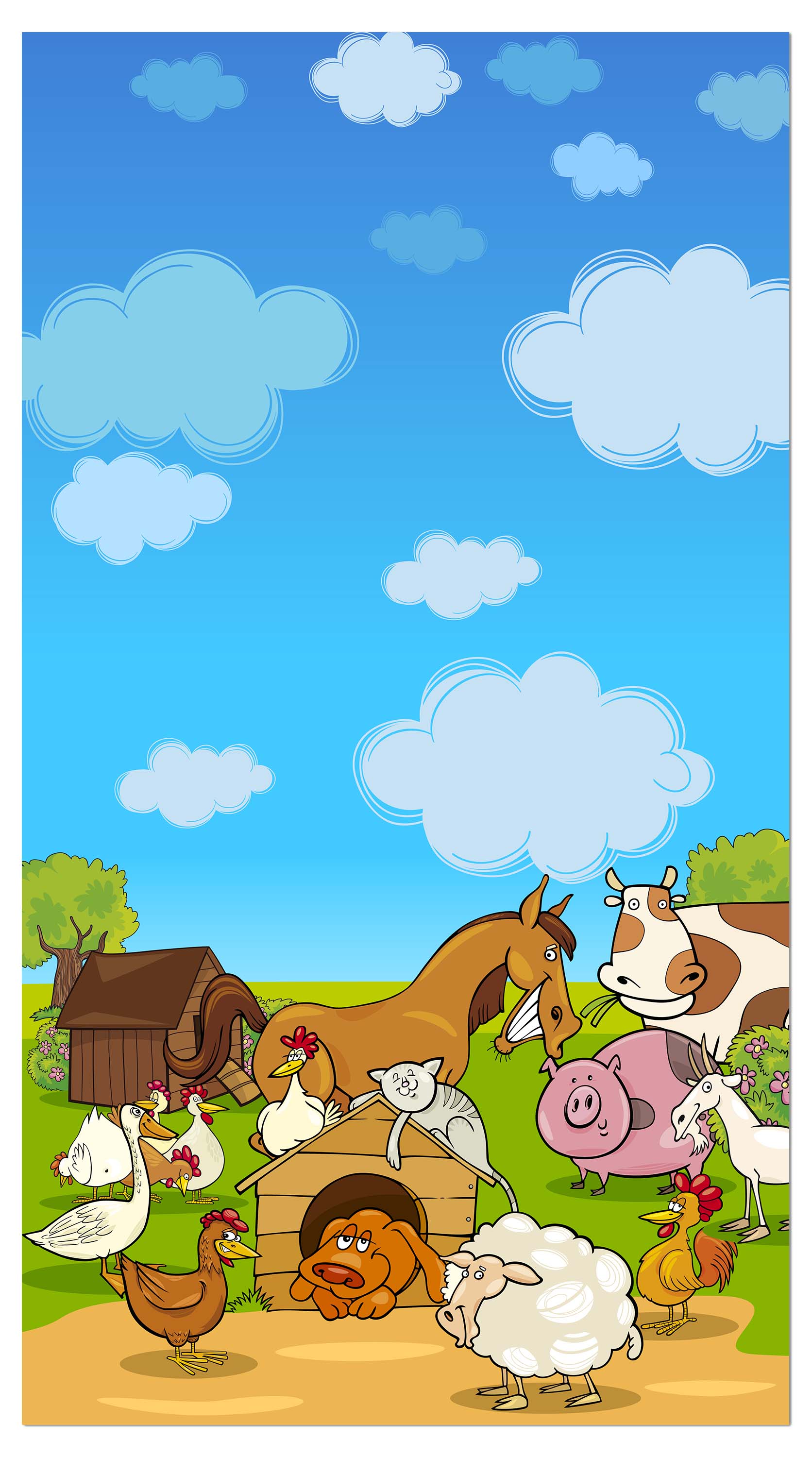 Garderobe Verrückter Bauernhof Kinder M0274 entdecken - Bild 4 Garderobe Verrückter Bauernhof Kinder M0274 entdecken - Bild 4